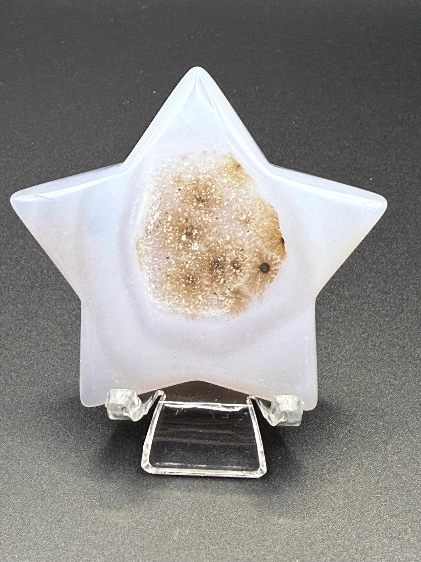 Druzy Agate Star