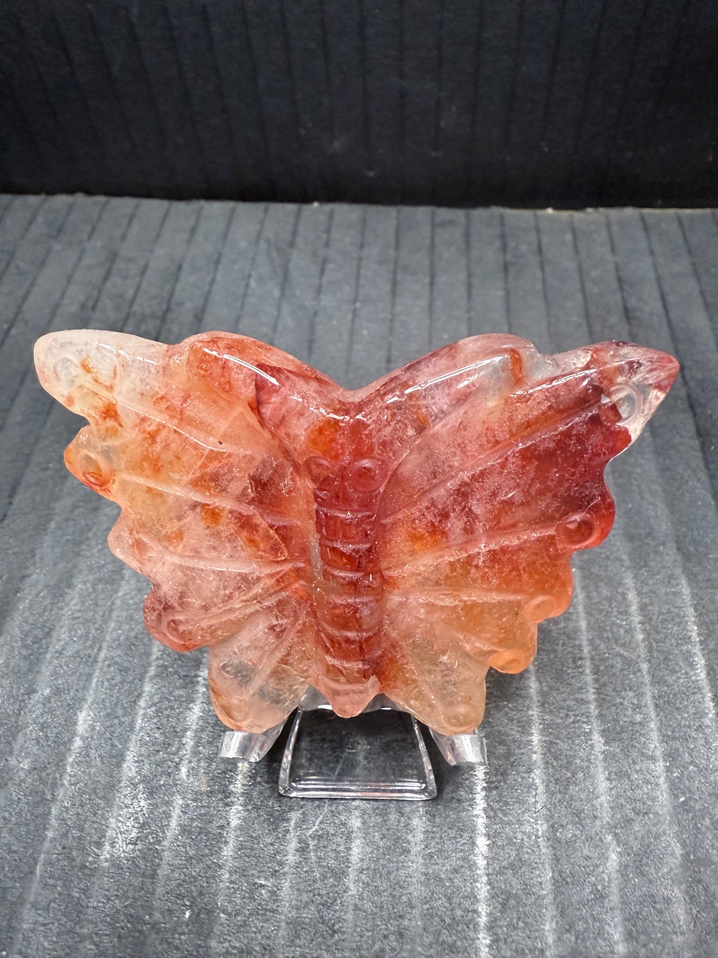 Fire Quartz Butterfly
