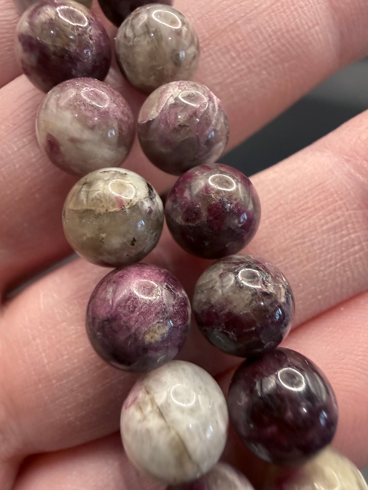 Pink Tourmaline (Rubellite) Bracelet 8MM