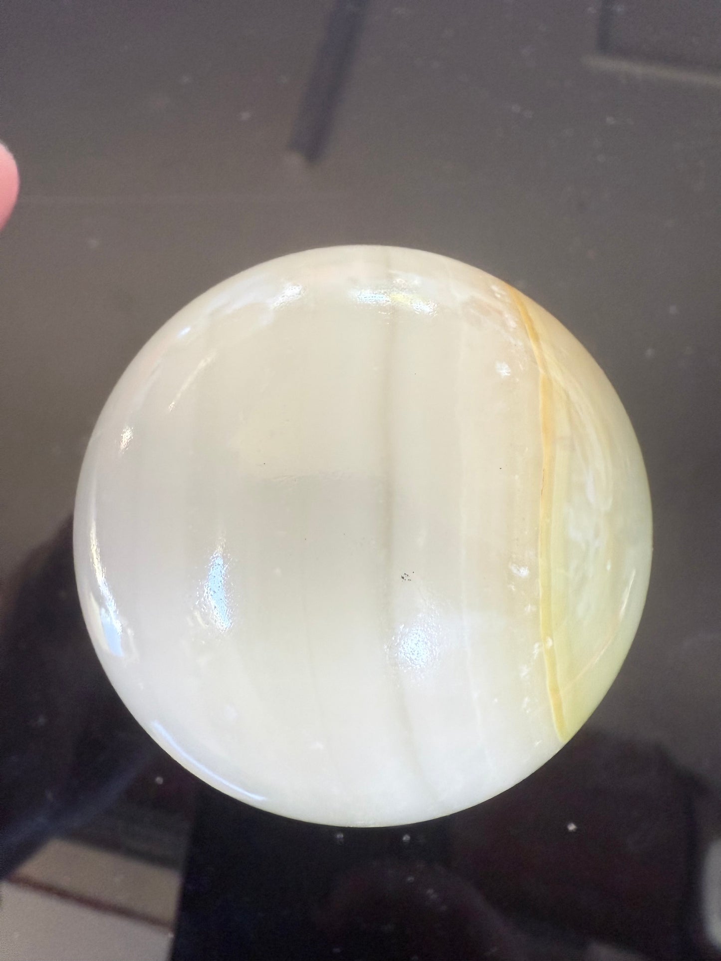 Green Onyx Sphere