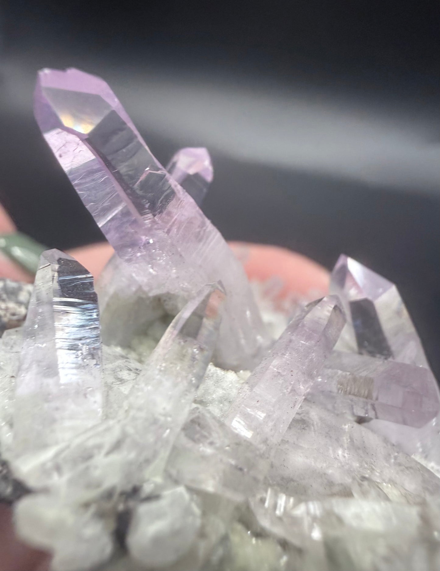 Vera Cruz Amethyst Cluster on Matrix