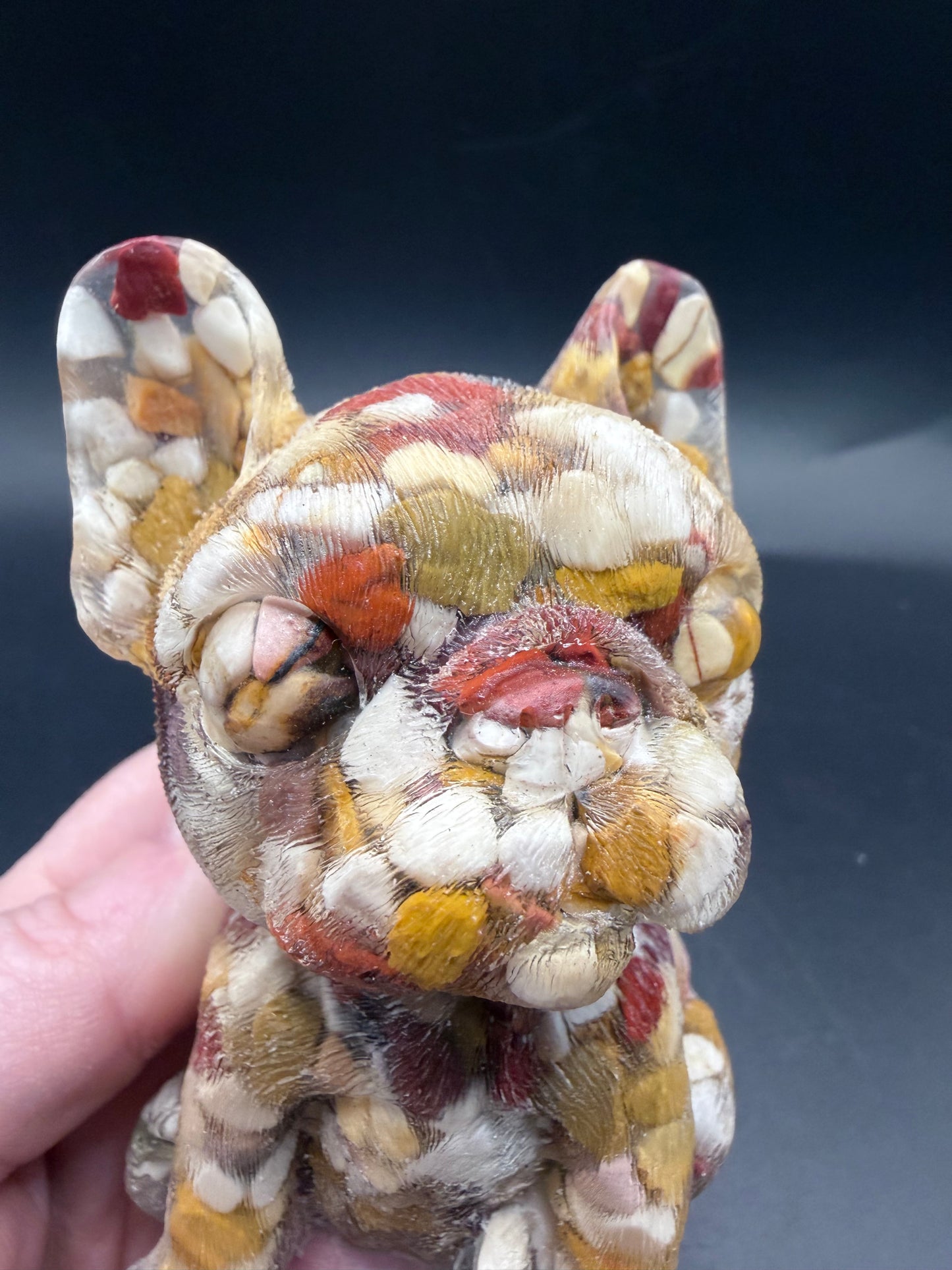 Mookaite Chips French Bulldog – 12cm