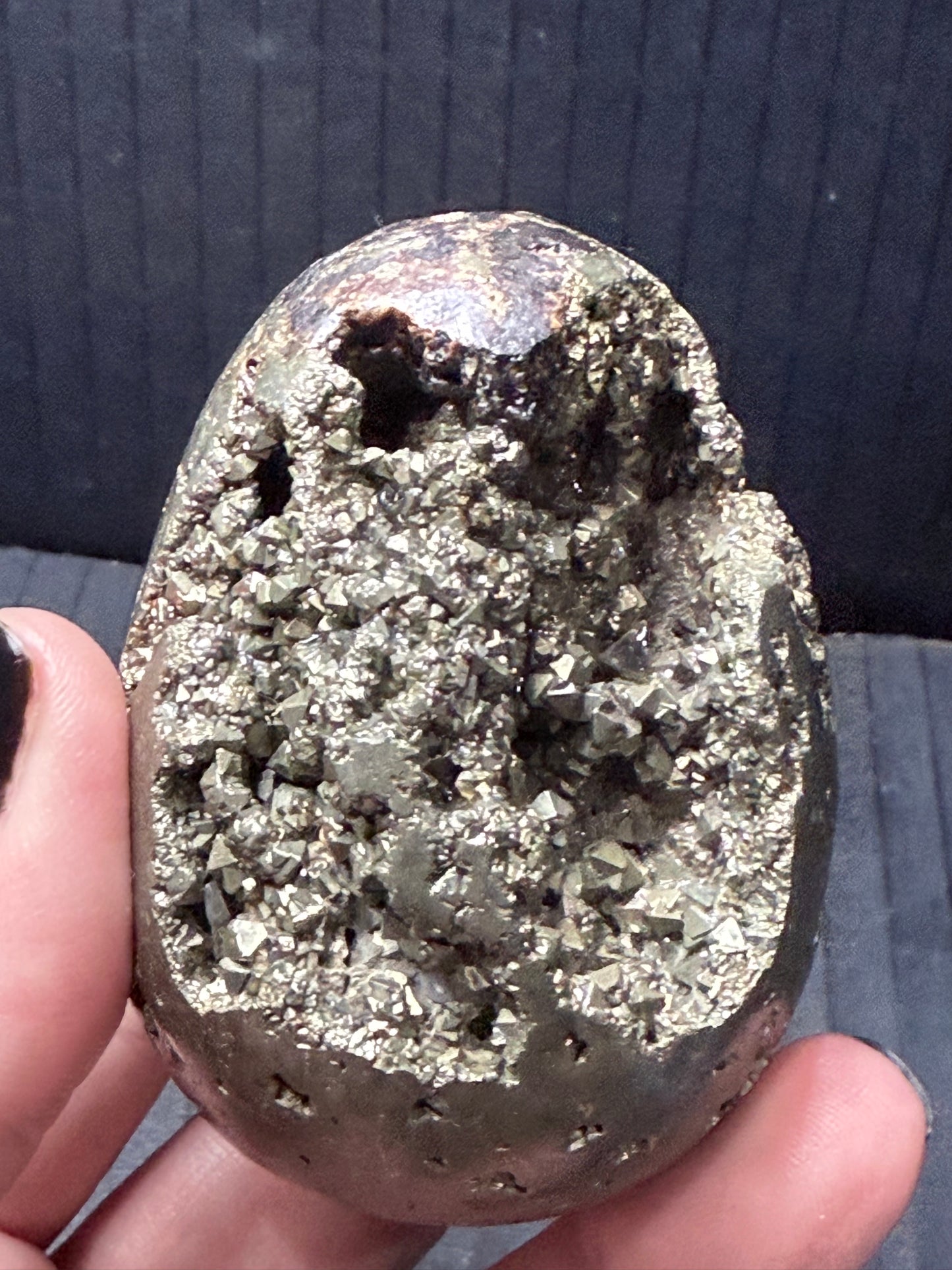 Pyrite Egg