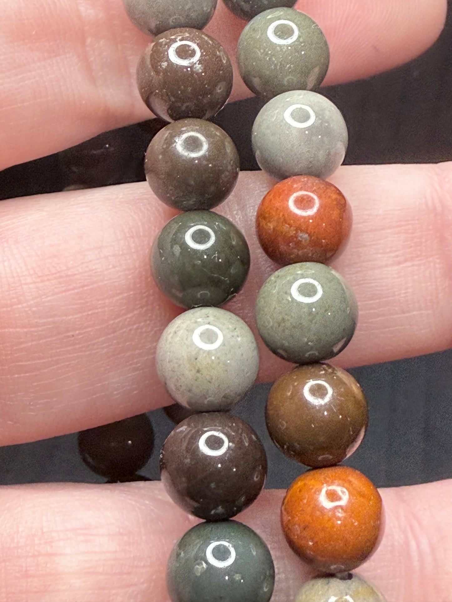 Polychrome Jasper Bracelet 8mm