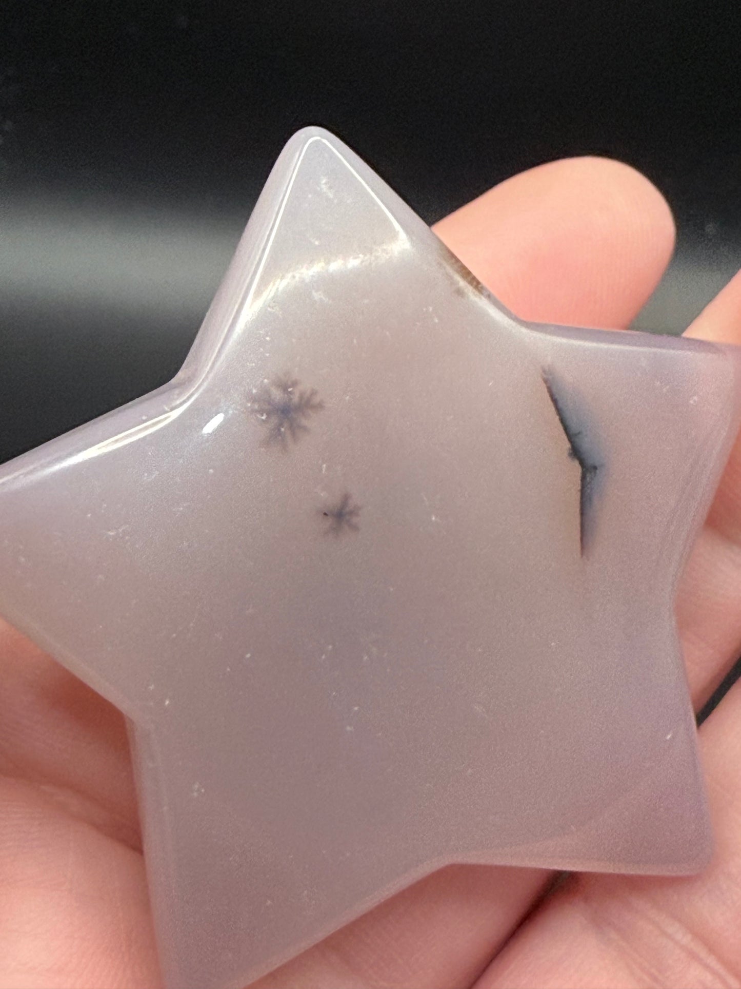 Druzy Agate Star