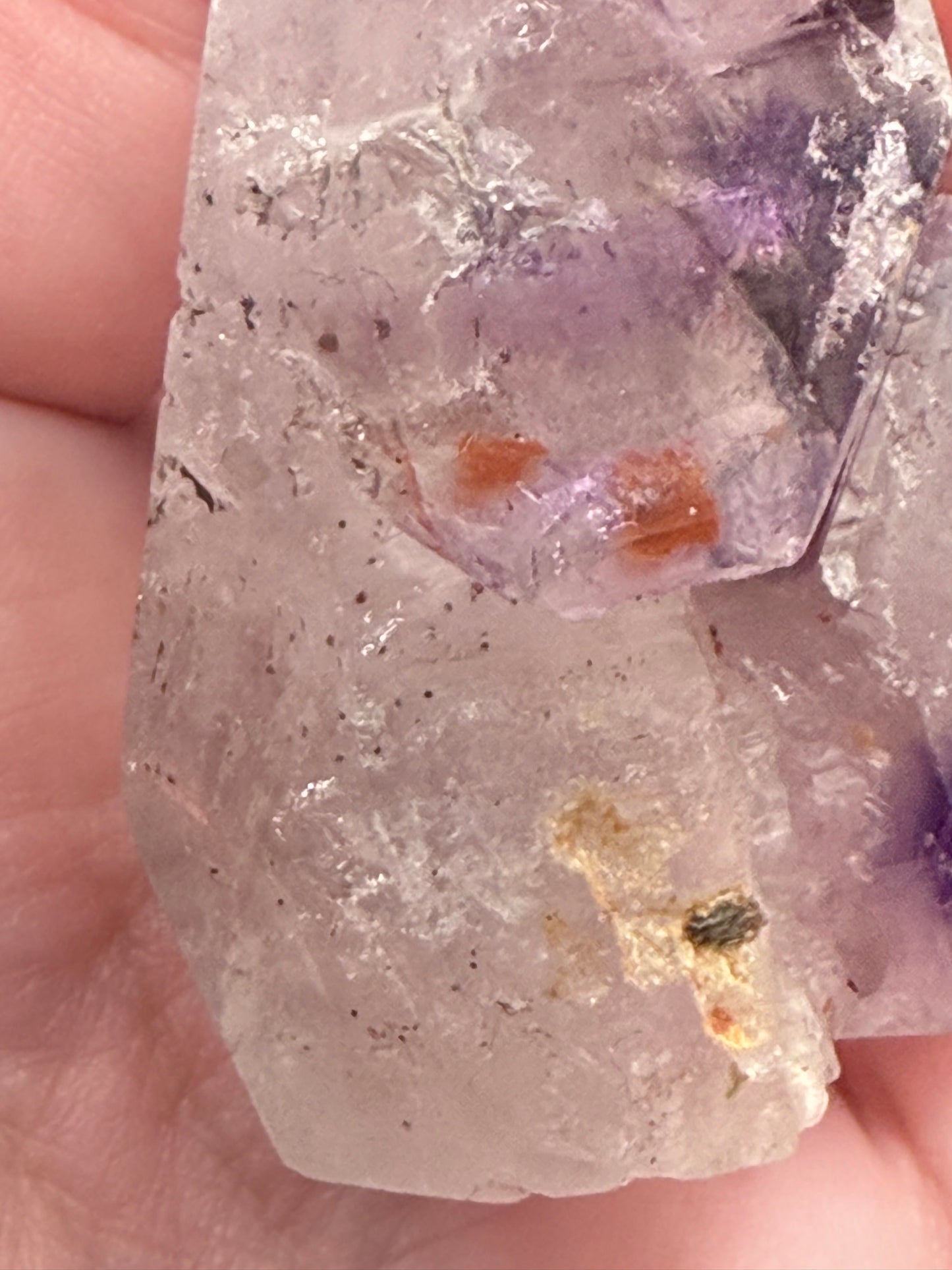 included Amethyst with Multi termination