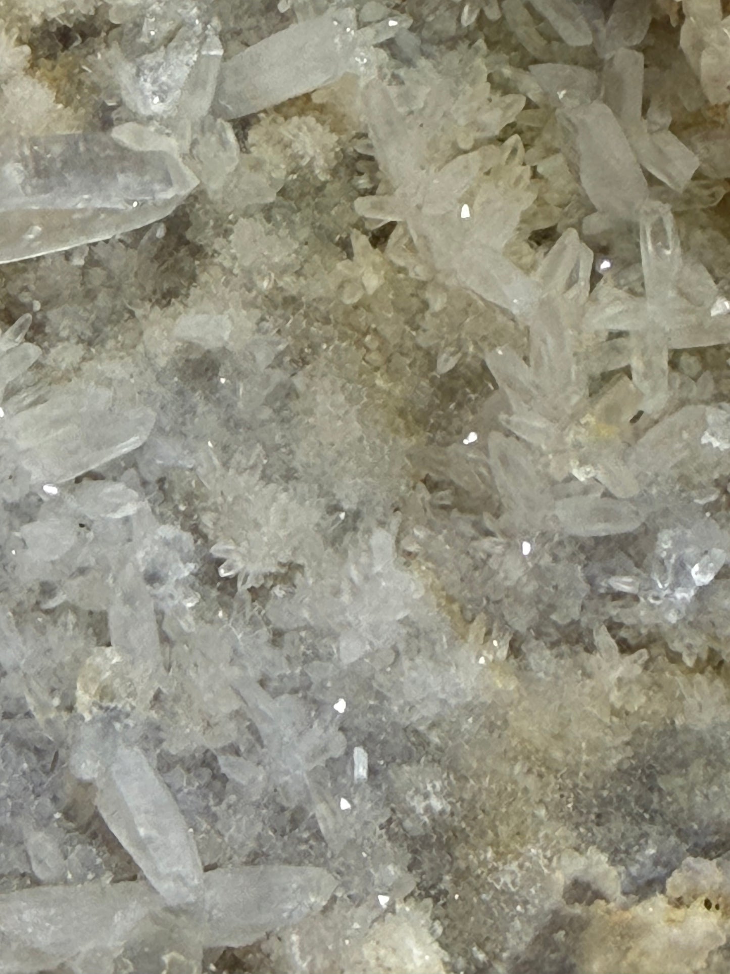 Indonesian Quartz & Druzy Chalcedony Cluster – 18.5cm