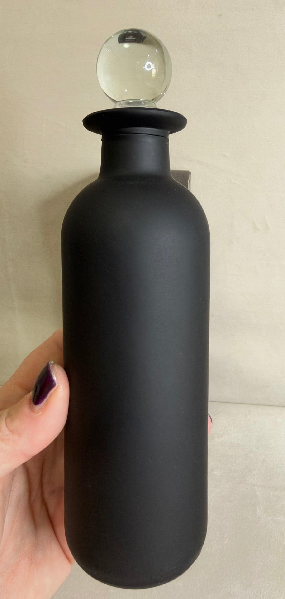 Deadly Poison Glass Potion Bottle