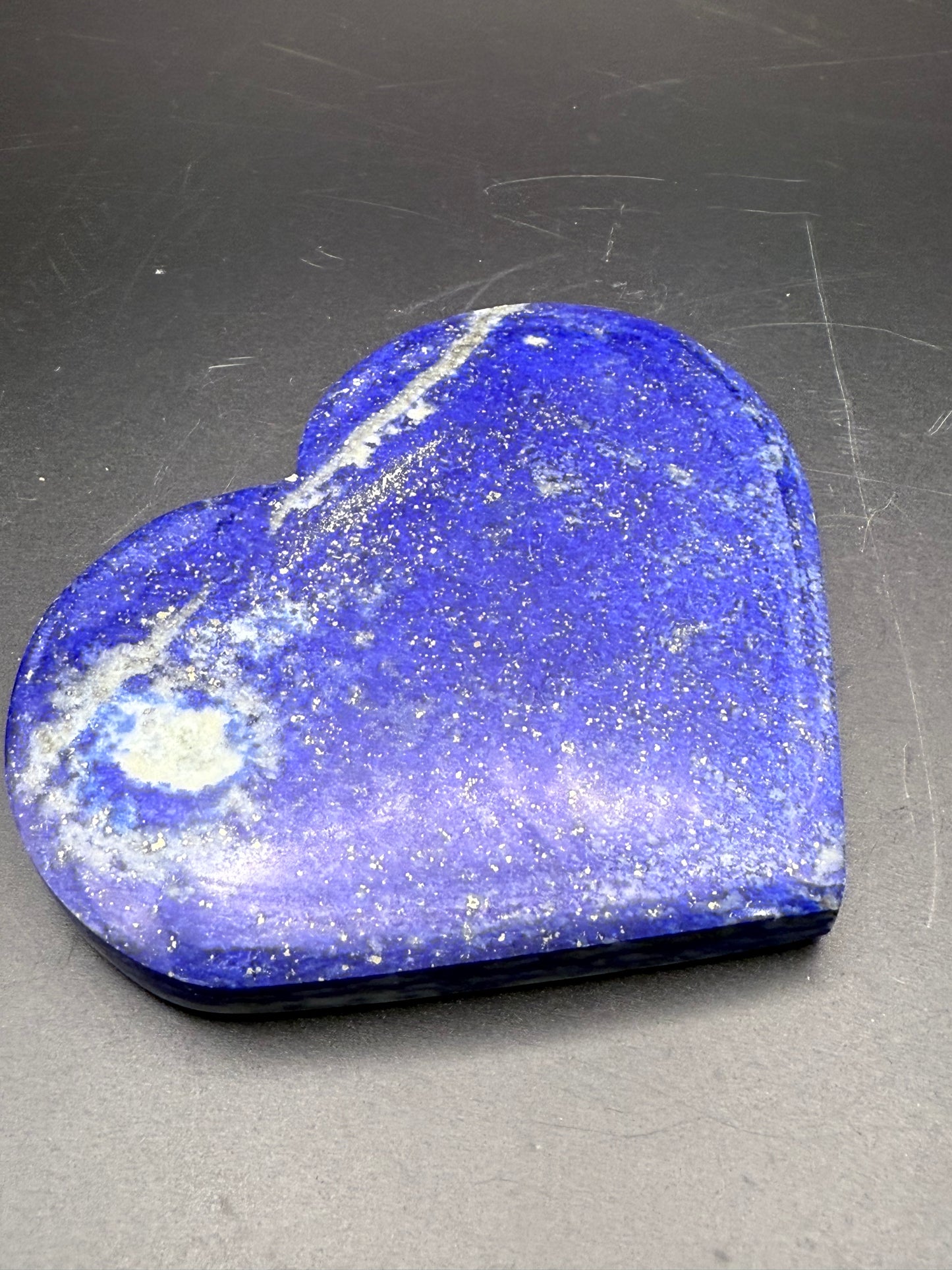 Large Lapis Lazuli Heart with Stand