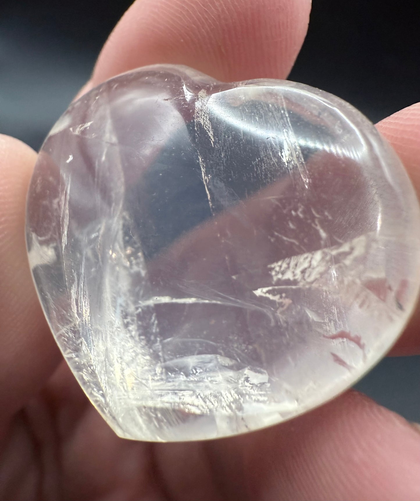Girasol Quartz Heart β 3cm (Intuitively Chosen)