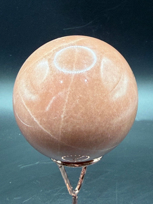 Peach Calcite Sphere