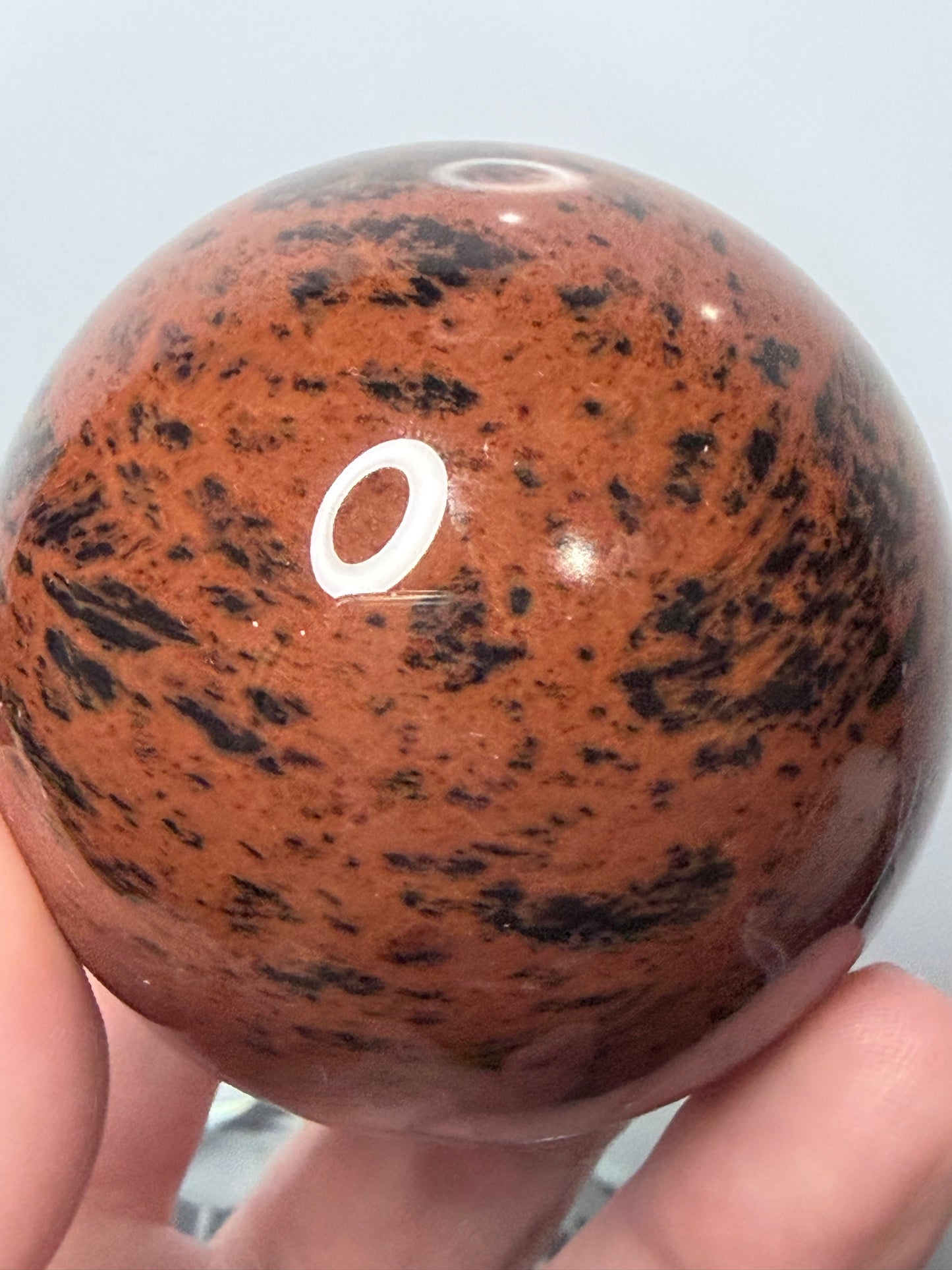 Mahogany Obsidian Sphere – 265g | 6cm