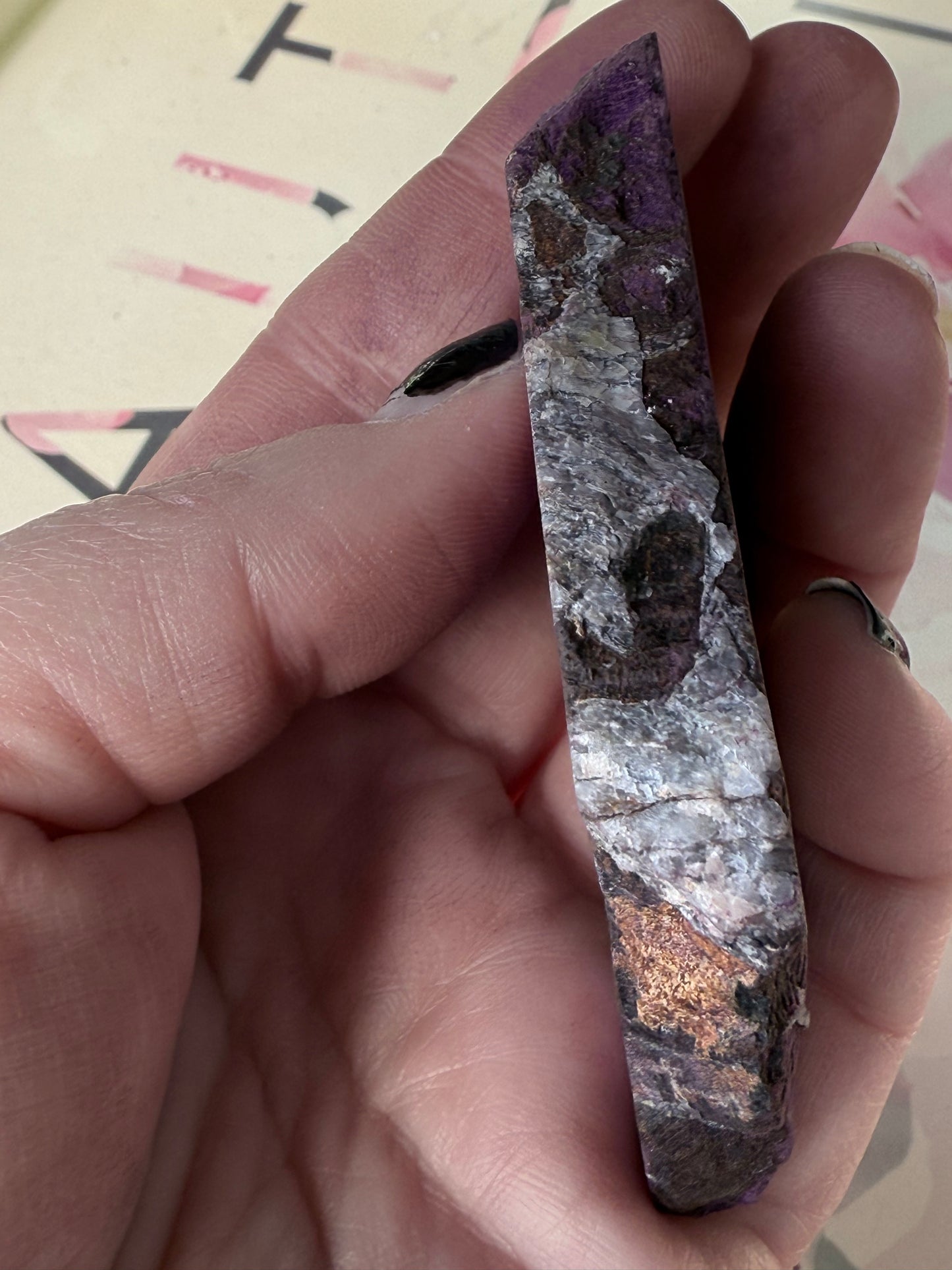 Rare Purpurite Slab