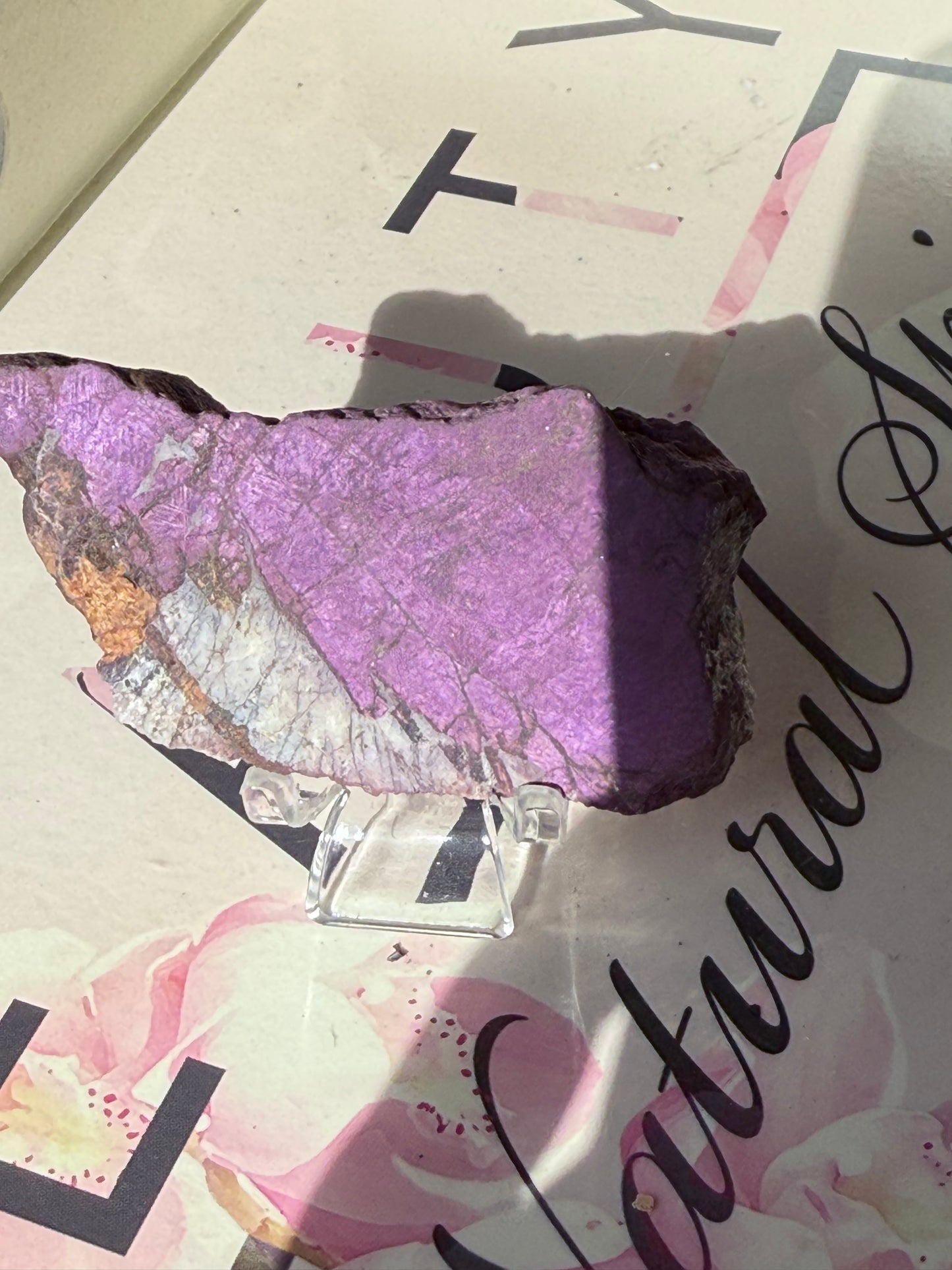 Rare Purpurite Slab