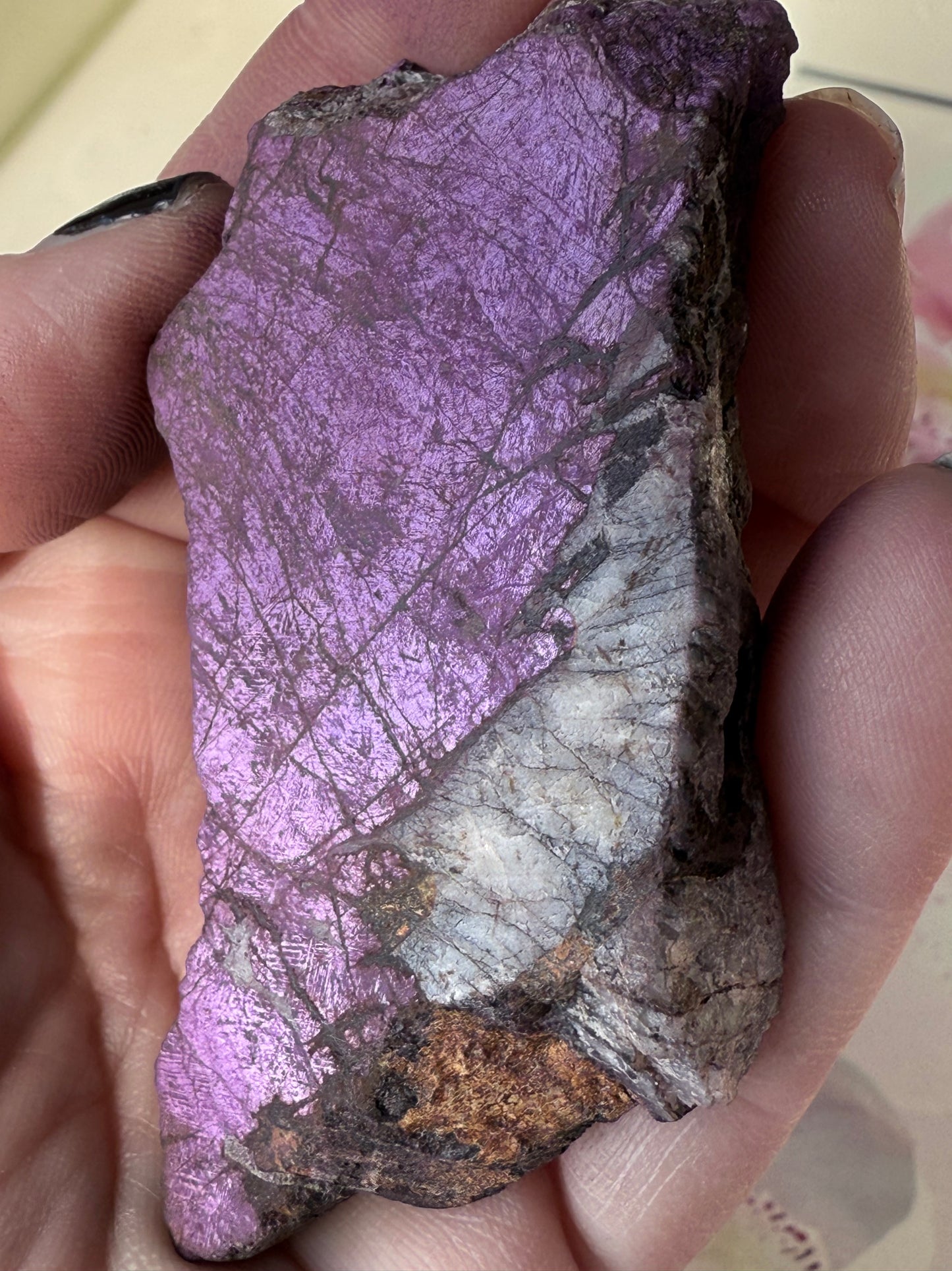 Rare Purpurite Slab
