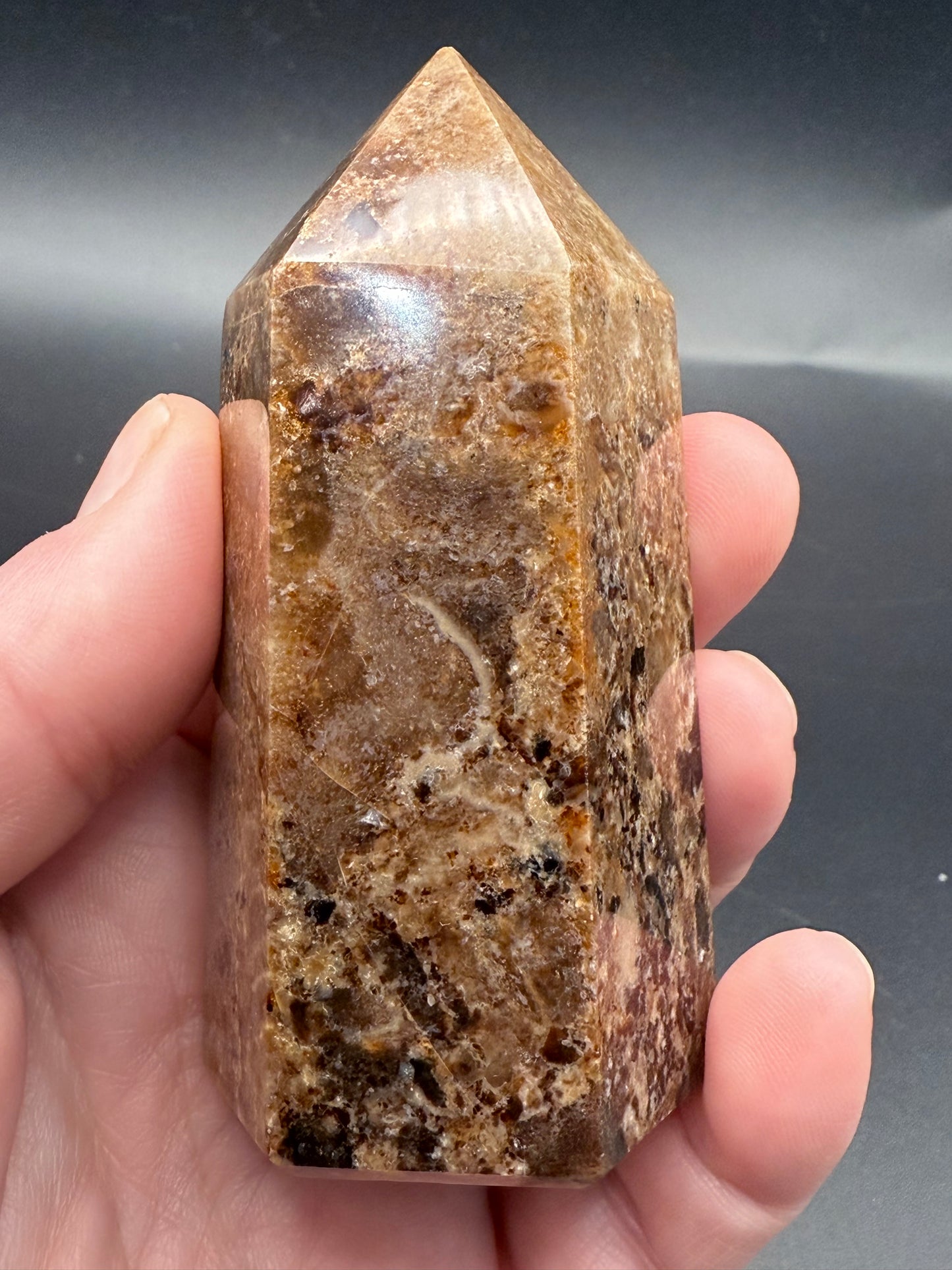 Polished Brown Opal Tower