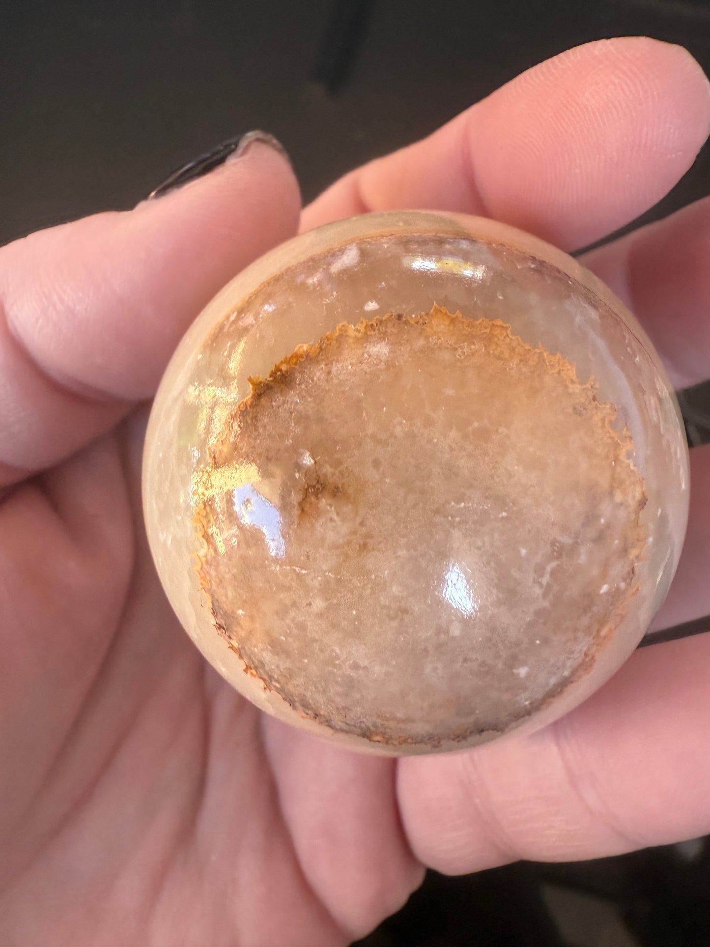 Green Onyx Sphere