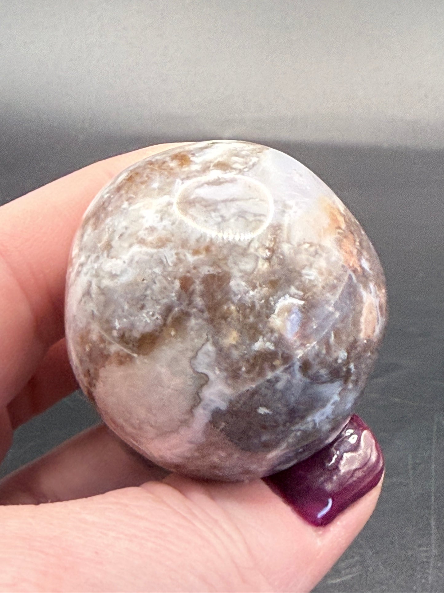 Ocean Jasper Mushroom Carving