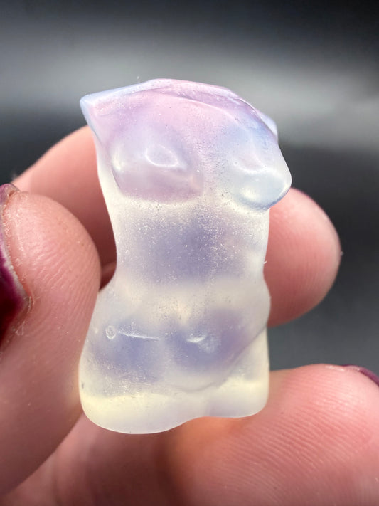 Goddess Torso Crystal Carvings