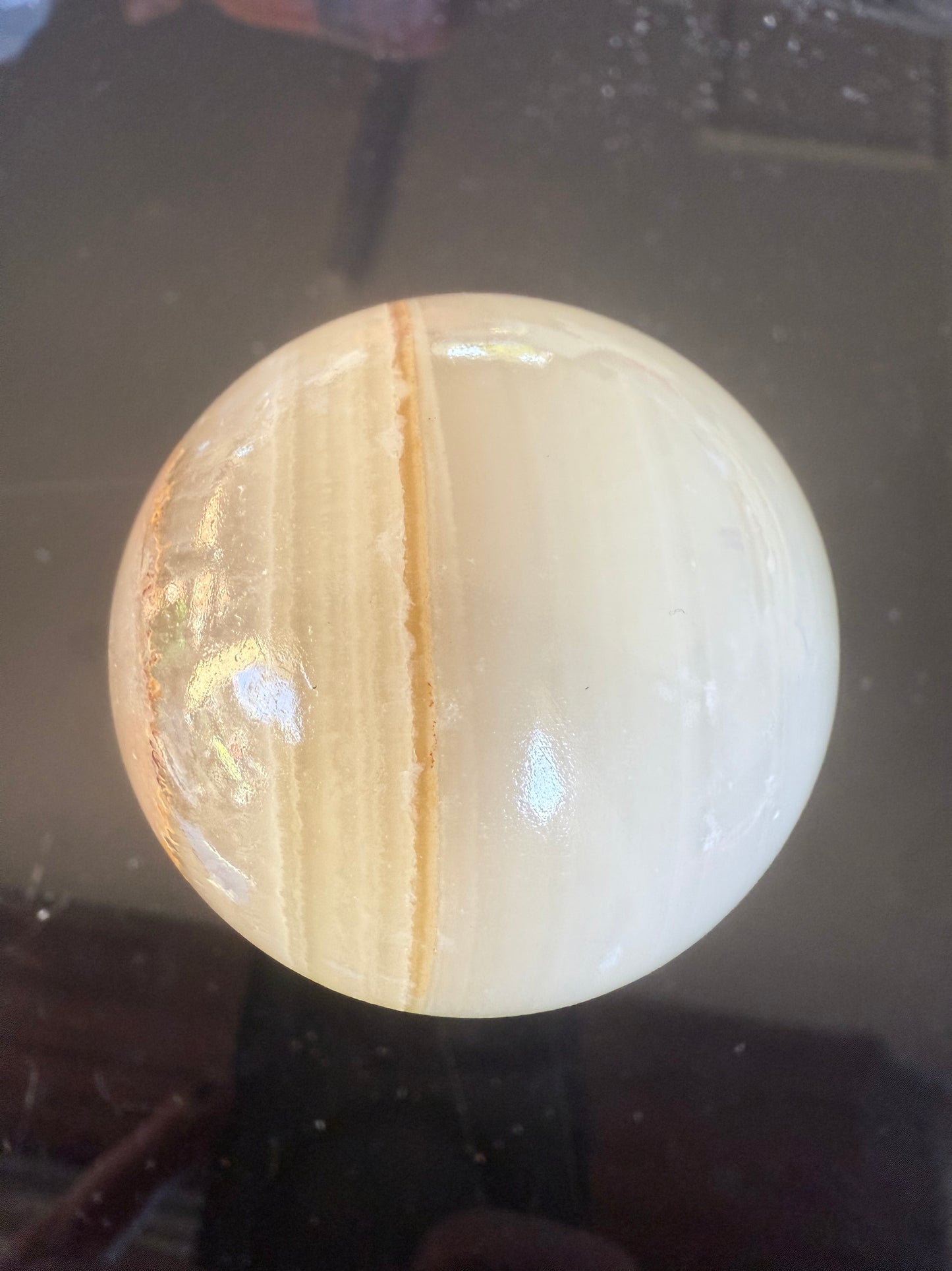 Green Onyx Sphere