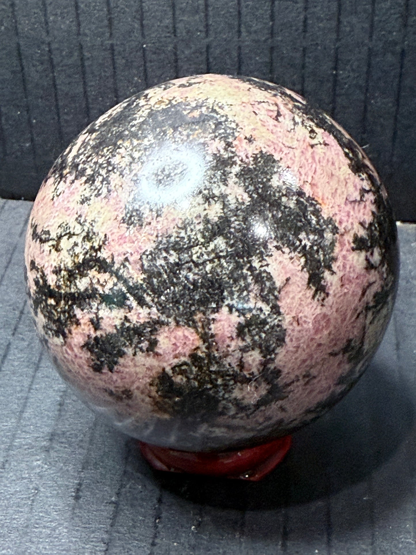 Rhodonite Sphere 6.5cm