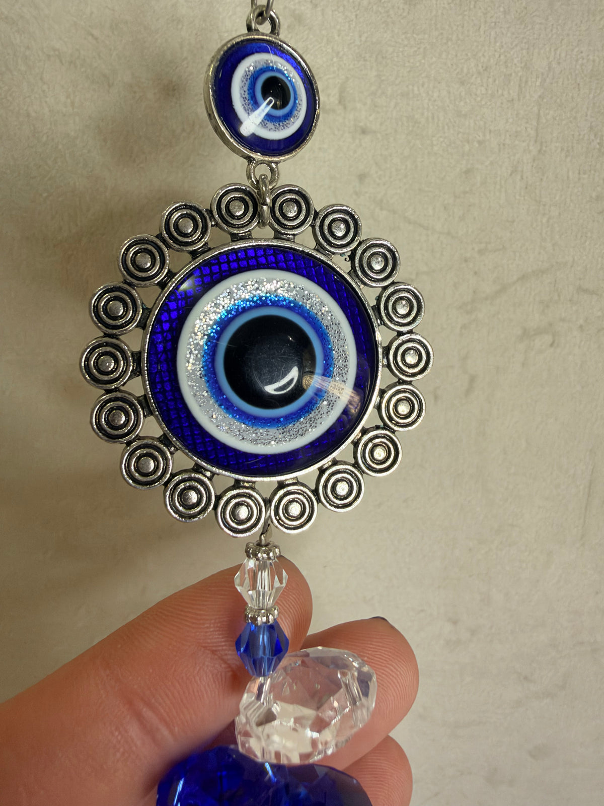 Blue Evil Eye Suncatcher – 25cm