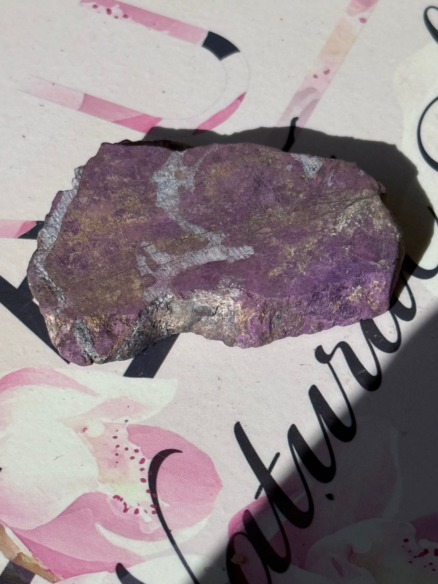 Rare Purpurite Slab