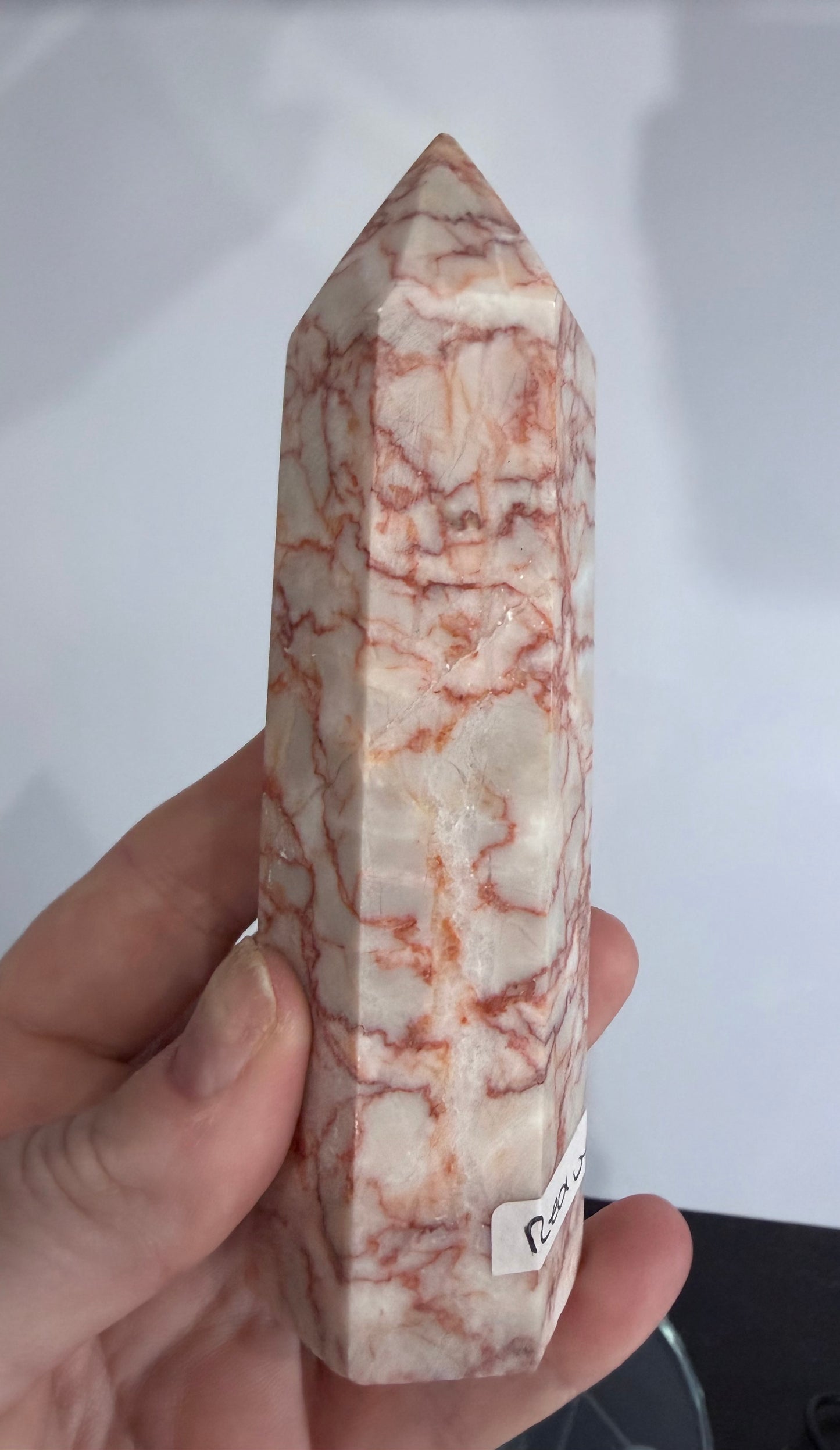 Red Vein Jasper Crystal Tower – 13.4cm | 314g C