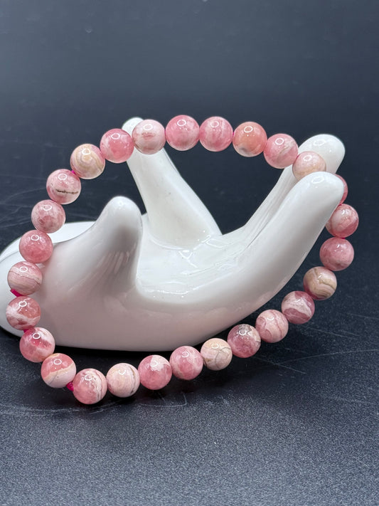 High Quality Rhodochrosite Bracelet – 7mm