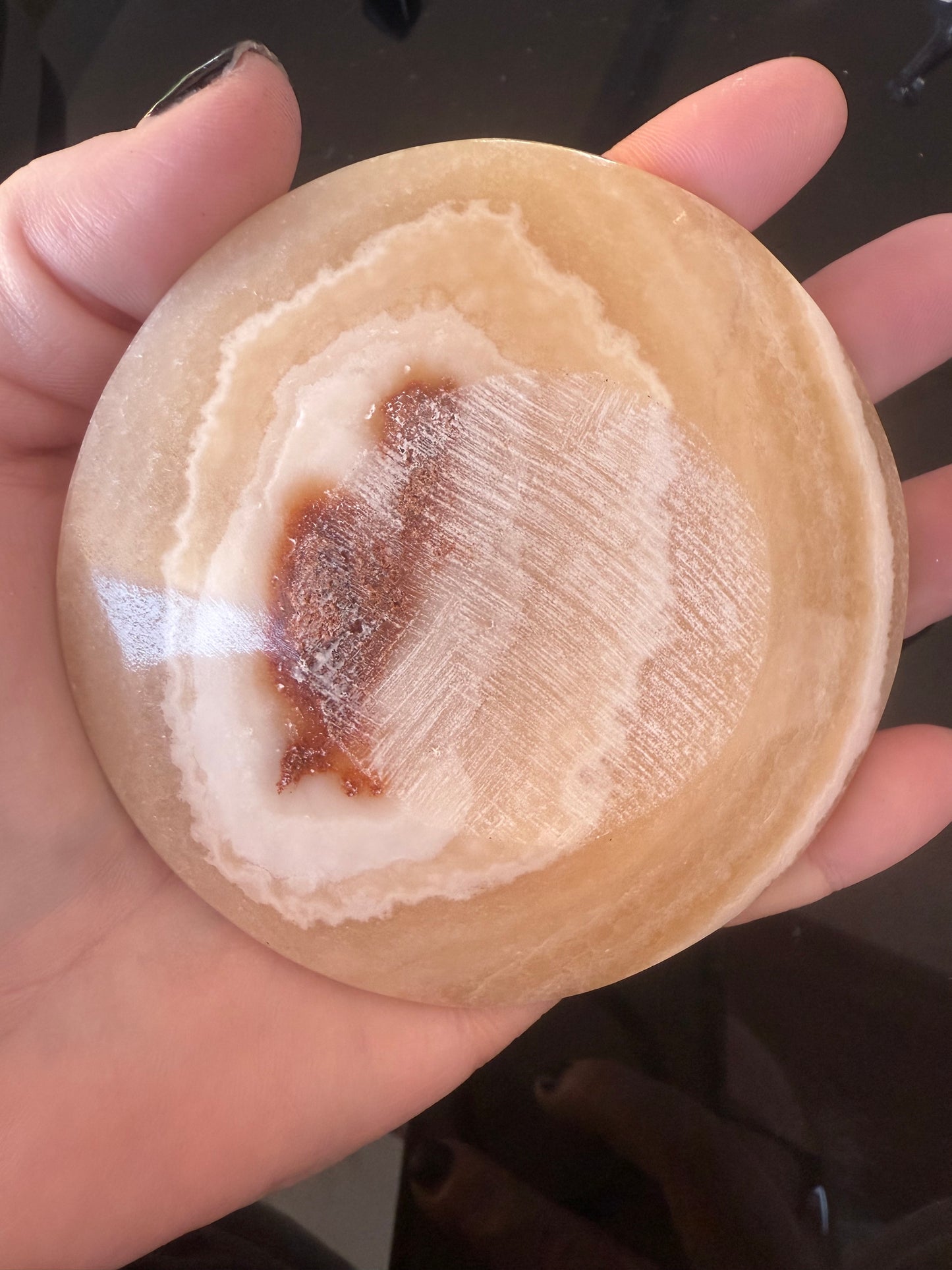 Aragonite Plate 10cm