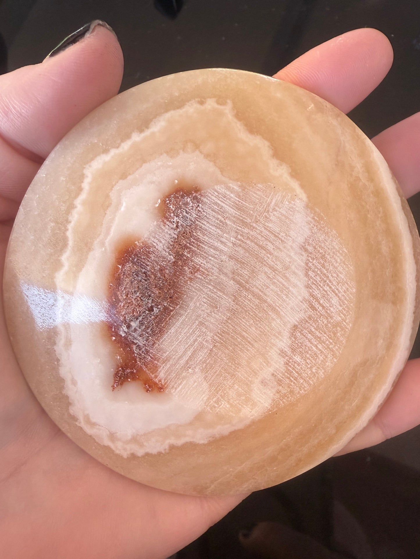 Aragonite Plate 10cm - Crystal wonderland By Lisa