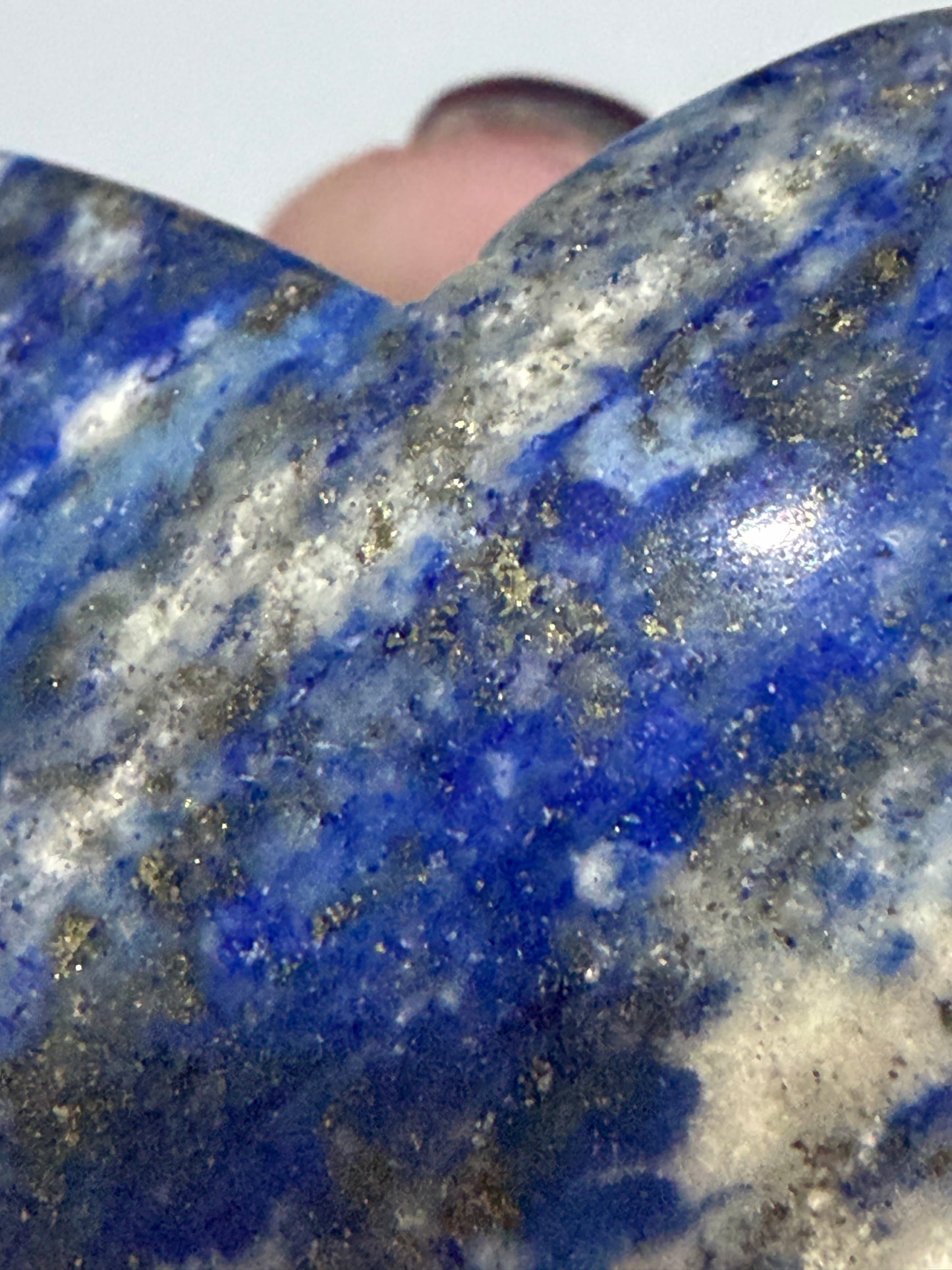 Lapis Lazuli Self-Standing Heart C