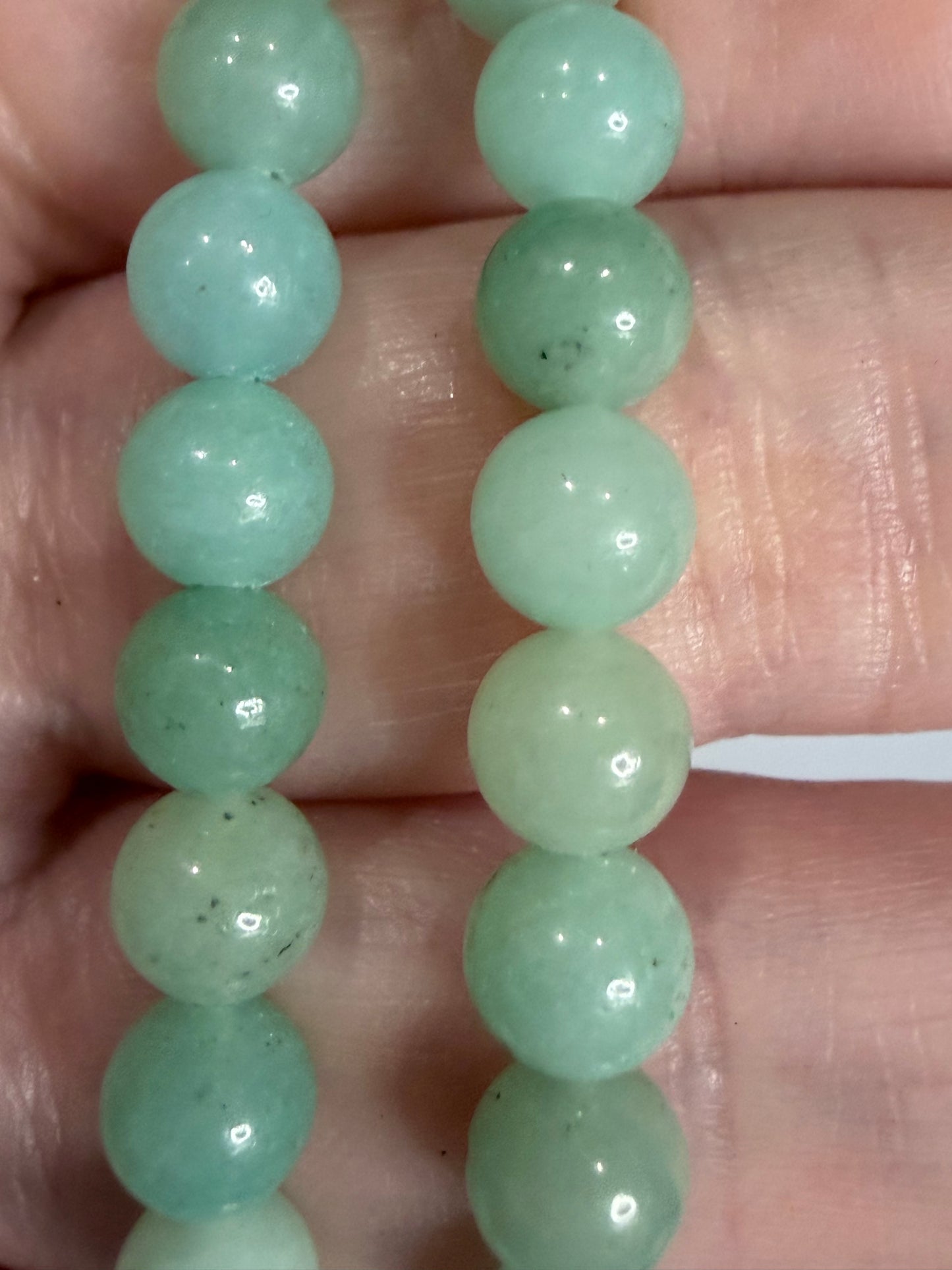 6mm Amazonite Bracelet – Calm • Balance • Honest Communication