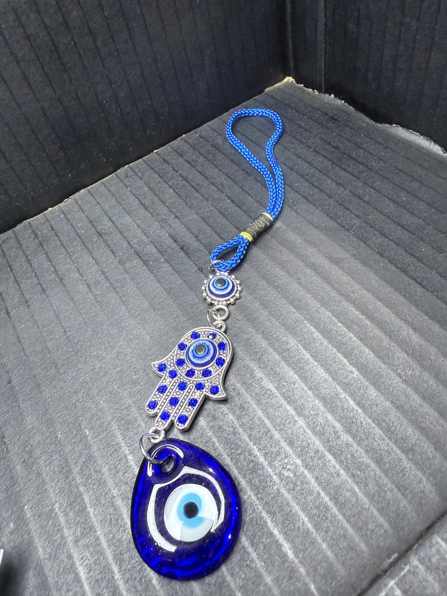 Evil Eye & Hamsa Hand Hanging Charm