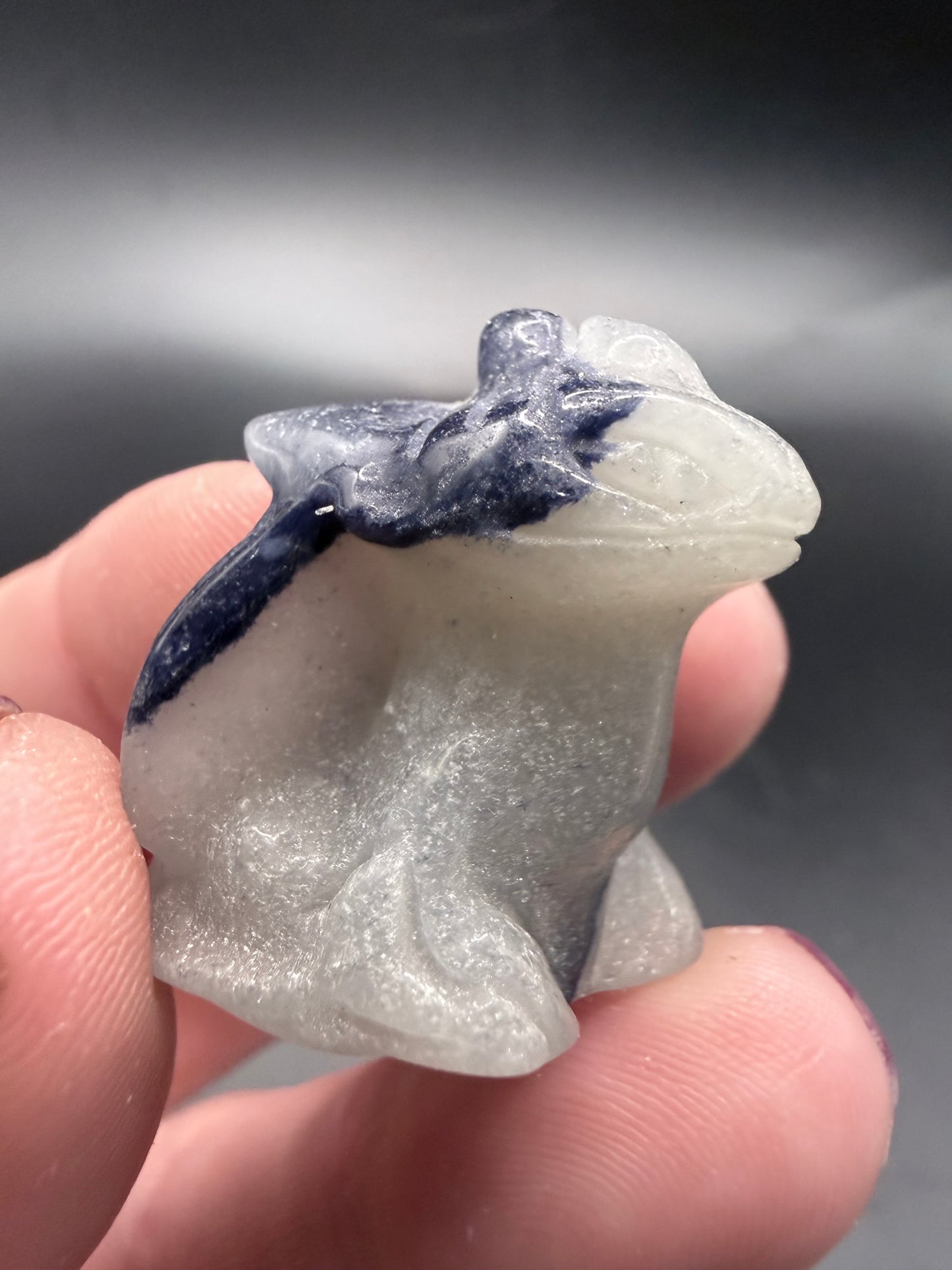 Crystal “Toothless” Dragon Carvings