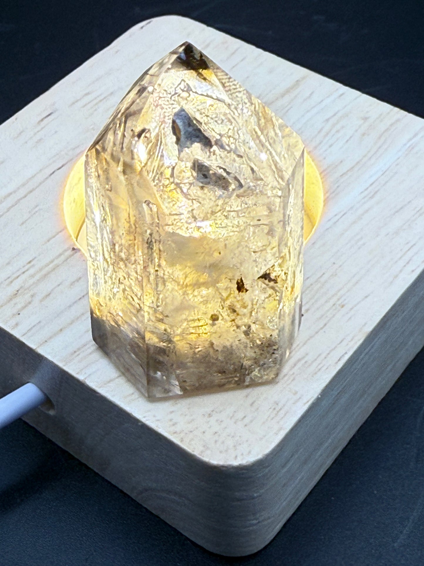 Smoky Quartz Phantom Tower