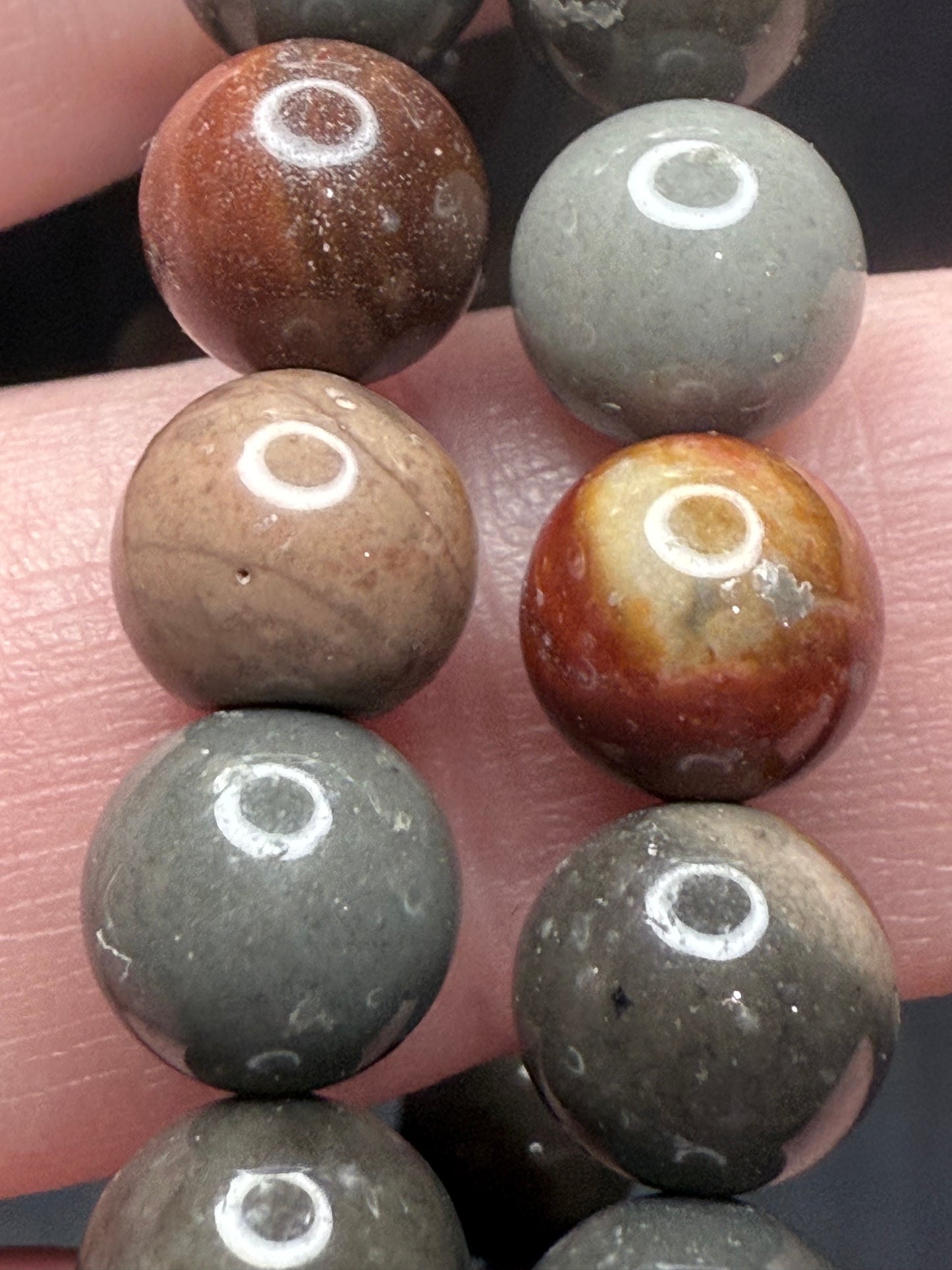 Polychrome Jasper Bracelet 8mm