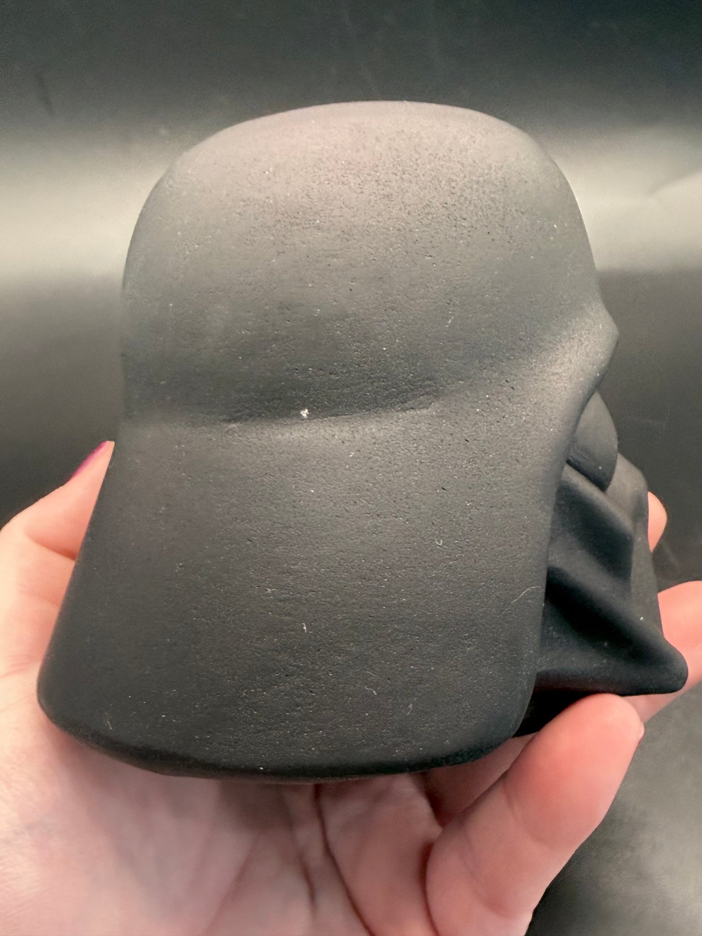 Large Darth Vader helmet – Black Obsidian Carving