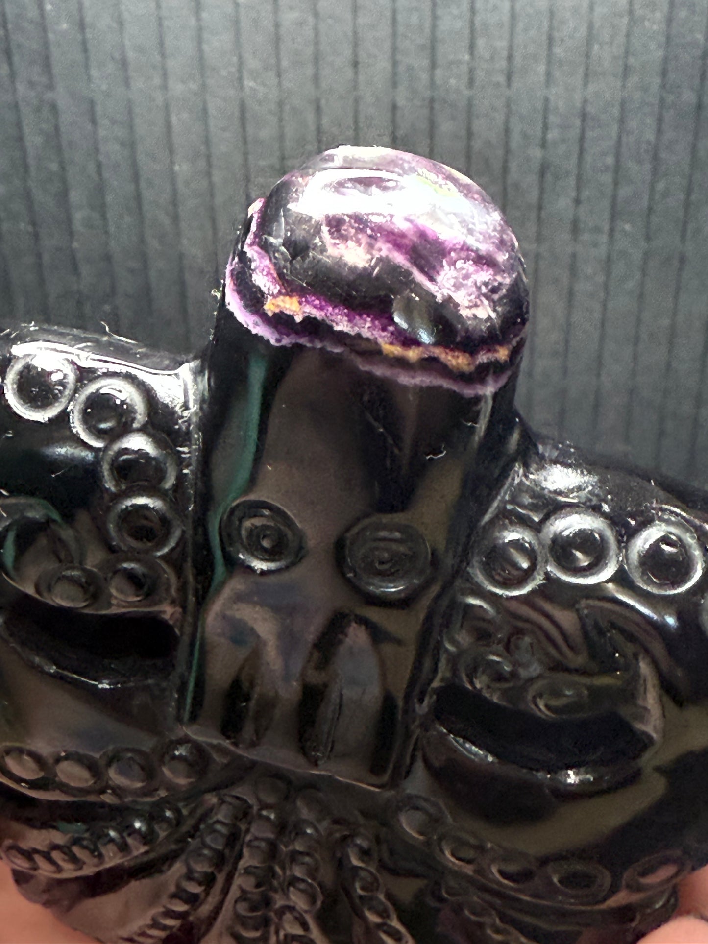 Purple Fluorite Octopus