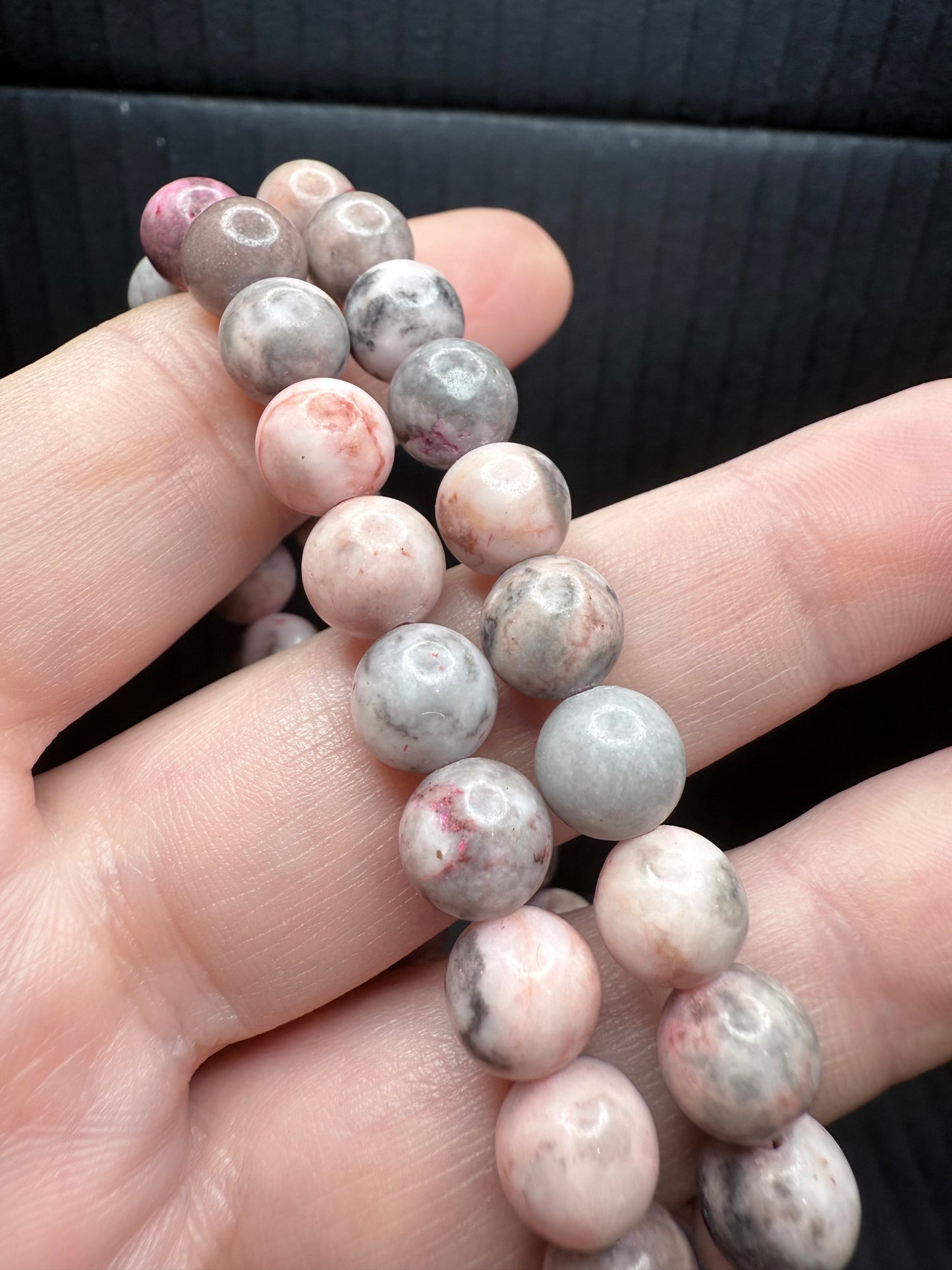 Red Network Jasper Bracelet