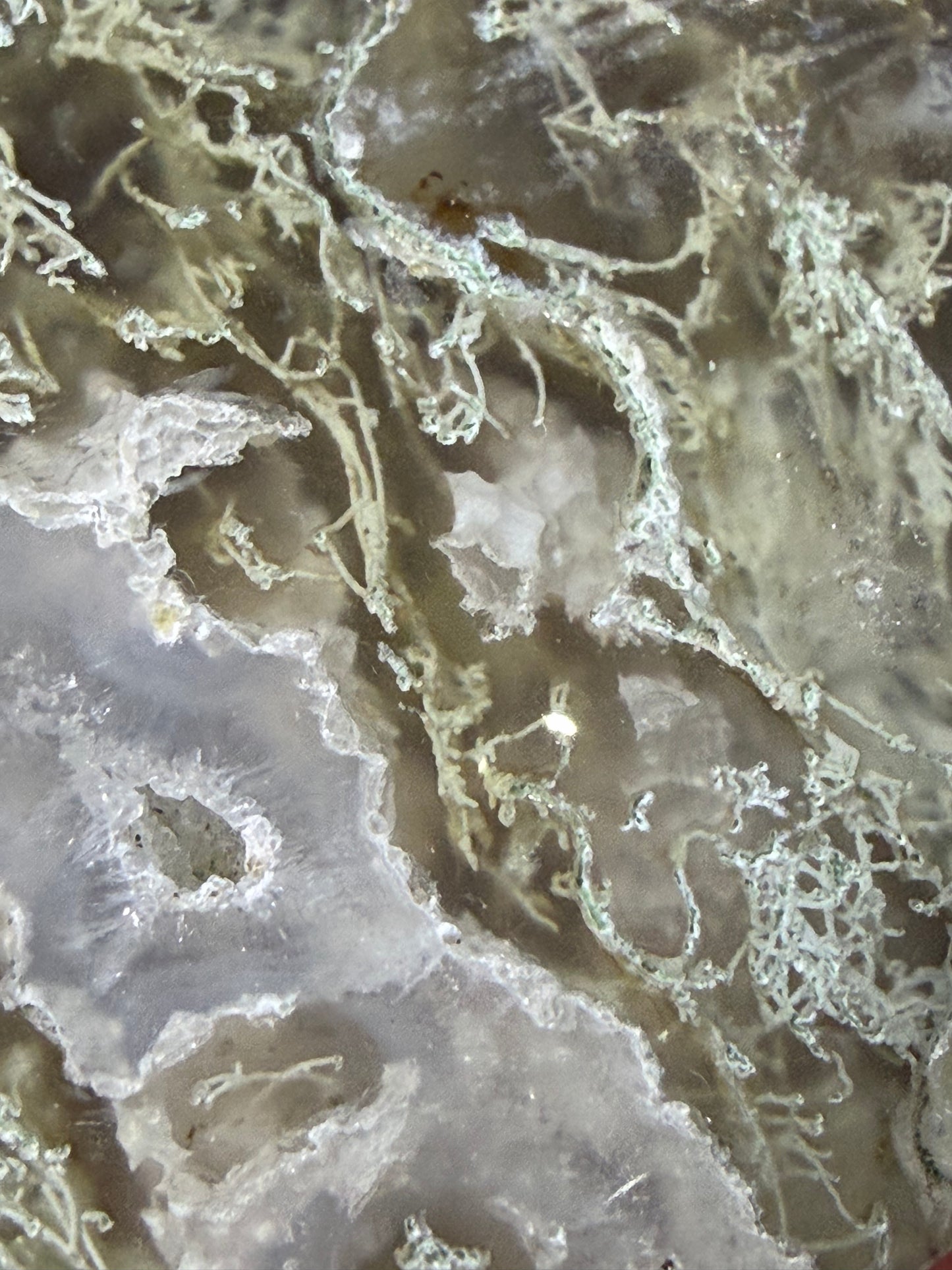 Natural Moss Agate Heart – Landscape Agate Crystal Heart | 5.7 x 5.2 cm | 65g B
