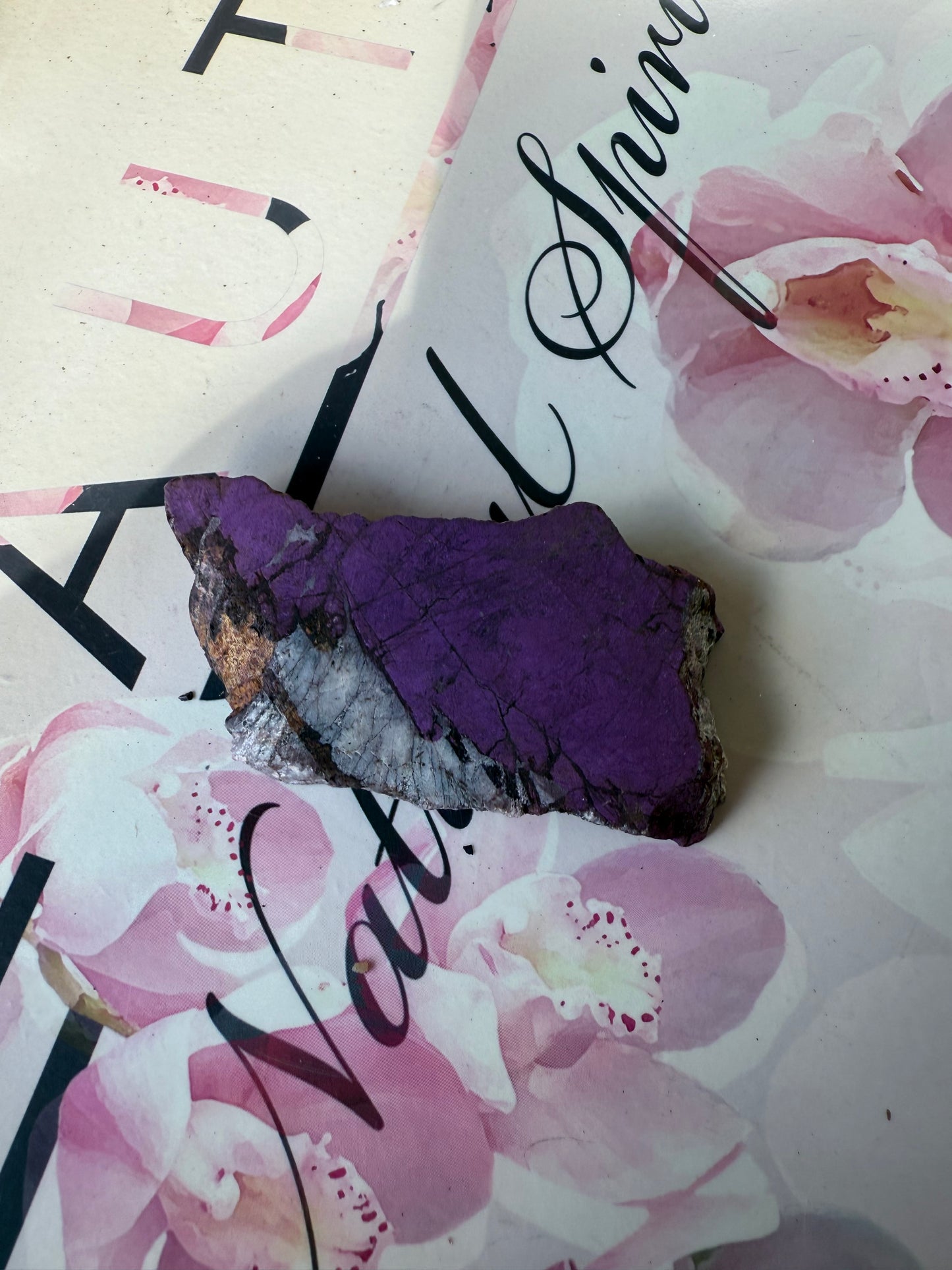 Rare Purpurite Slab