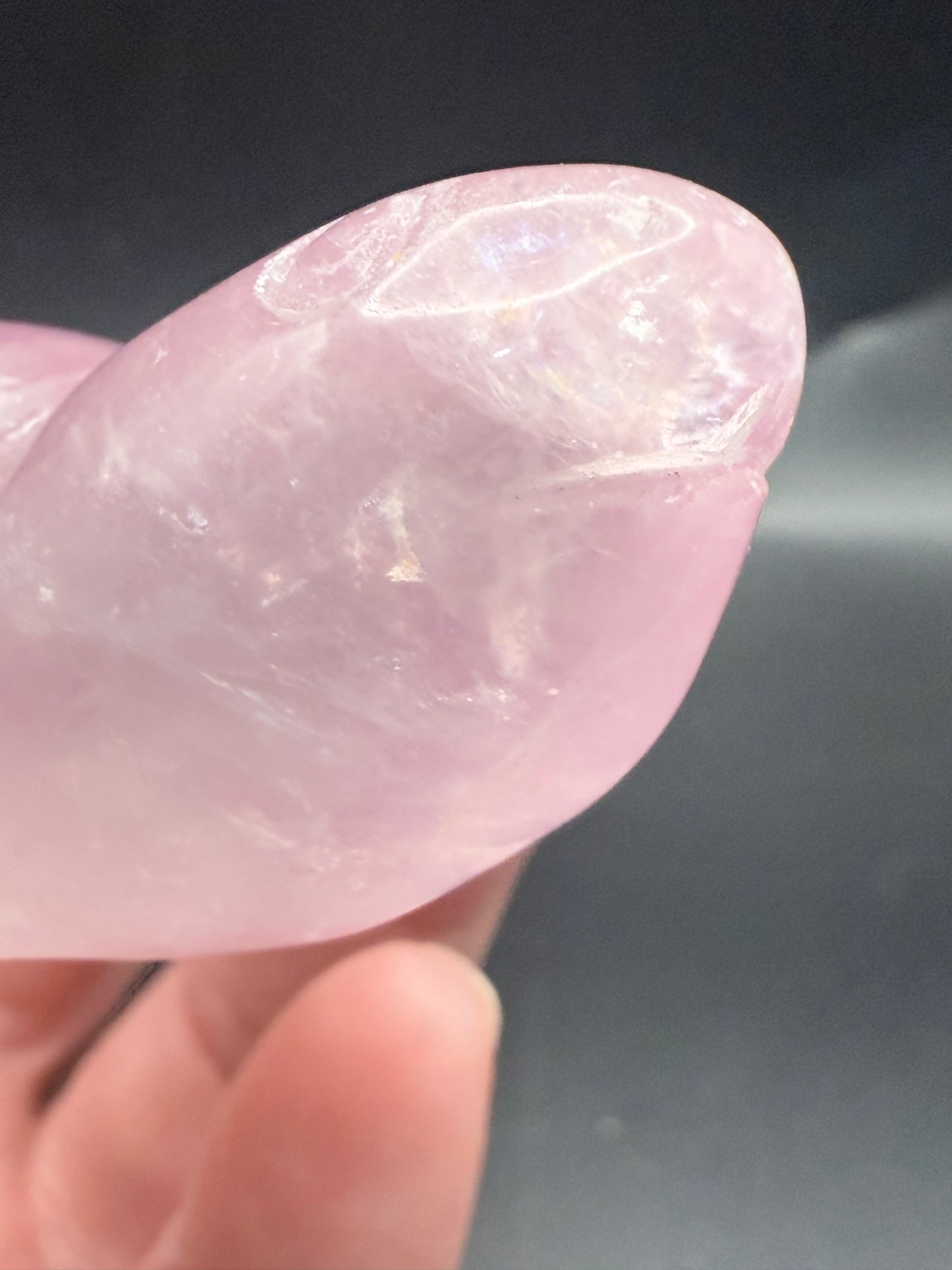Pink Fluorite Turtle Carving
