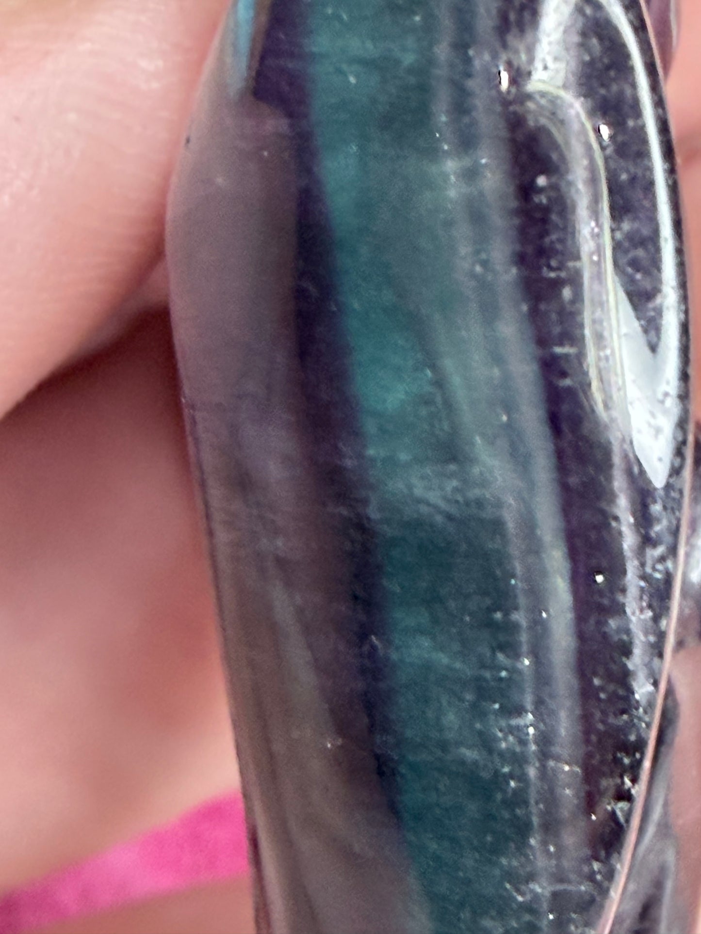 Rainbow Fluorite Angel – 6cm B -