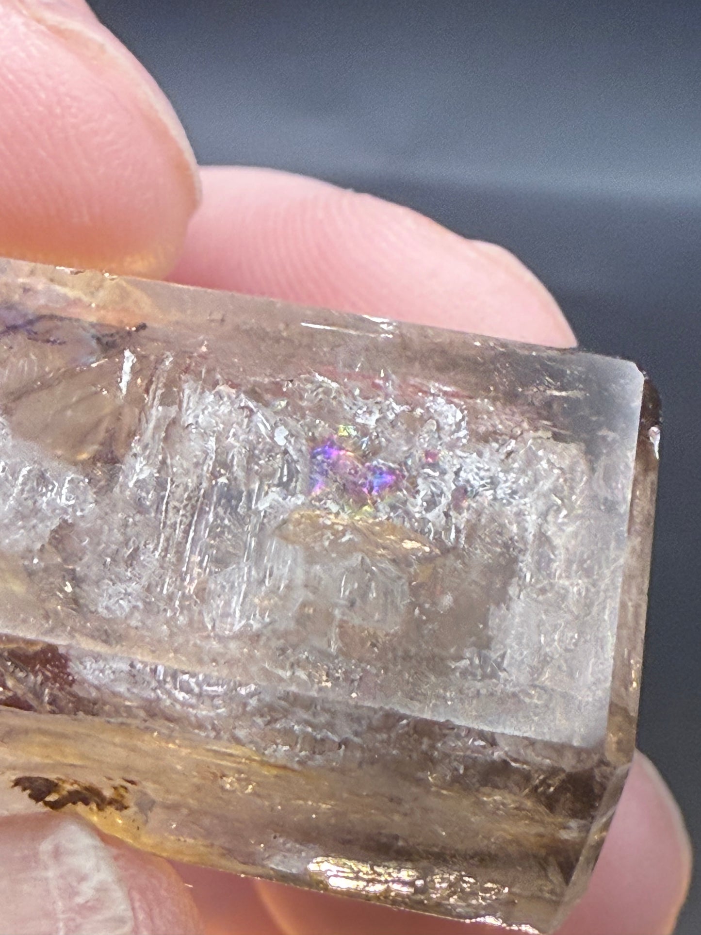 Smoky Quartz Phantom Tower