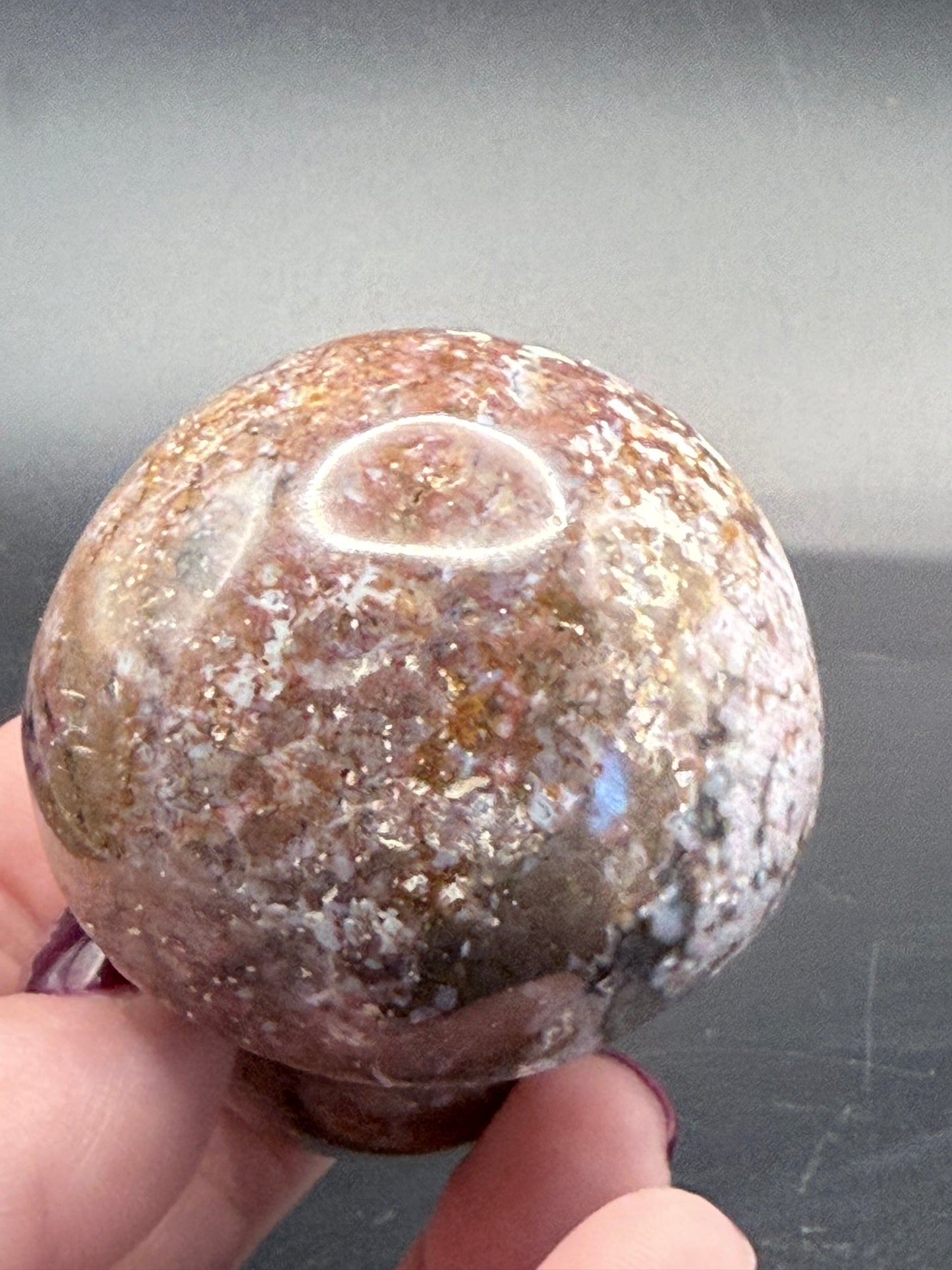 Ocean Jasper Mushroom Carving