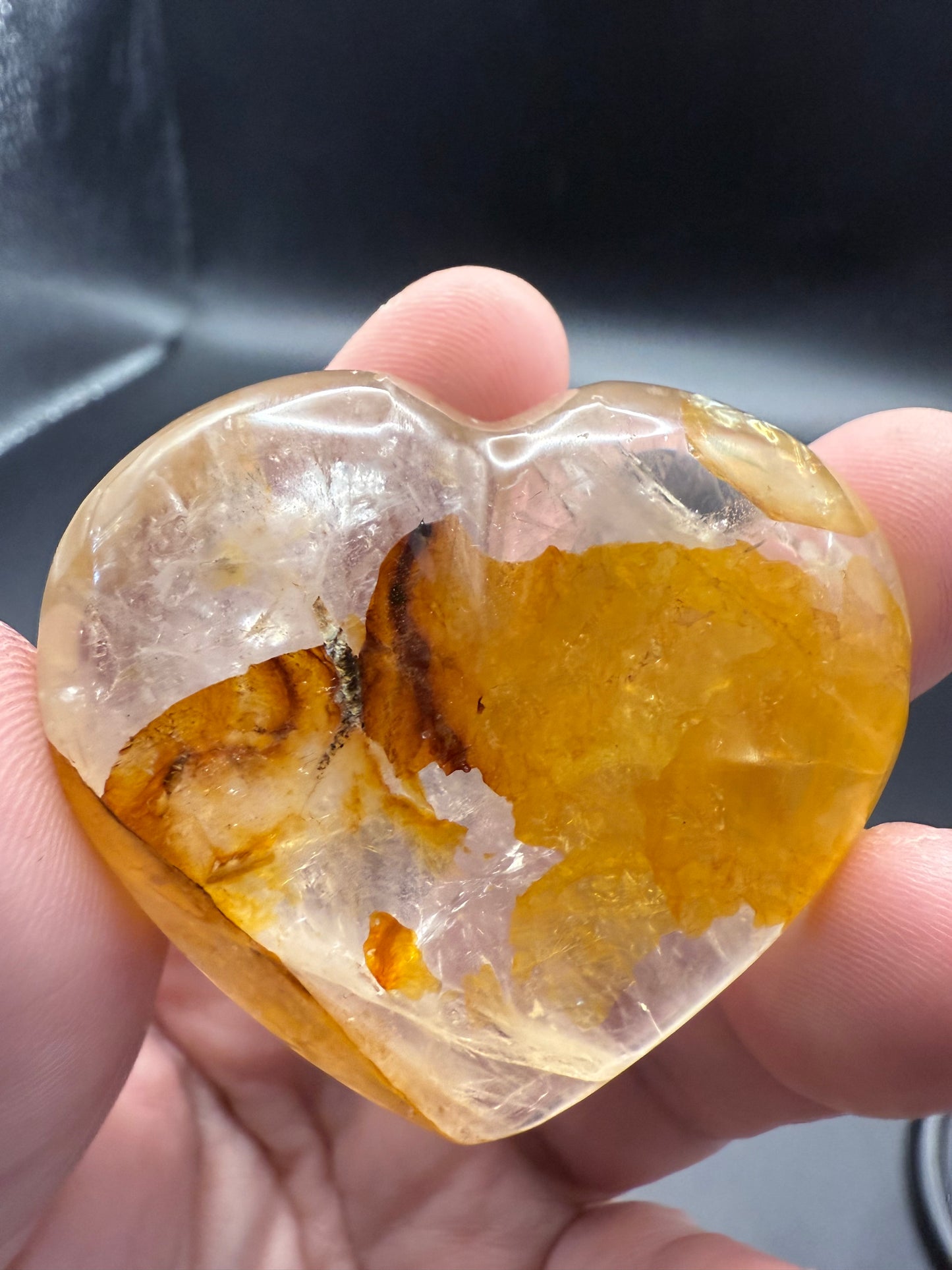 Golden Healer Puffy Hearts