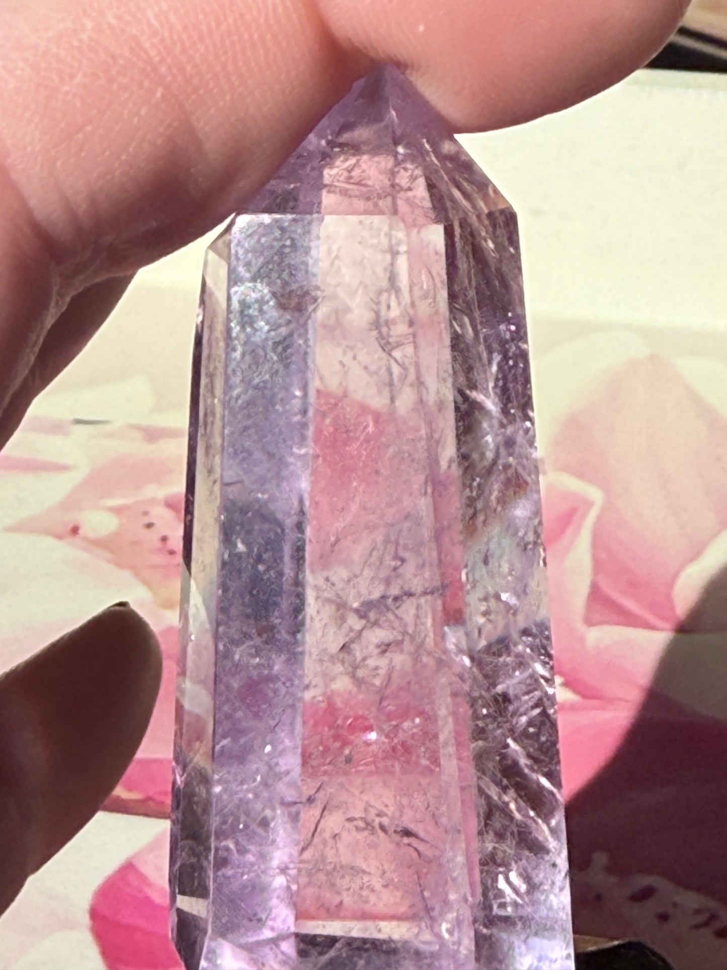 Extra High Quality Rare Ametrine Point