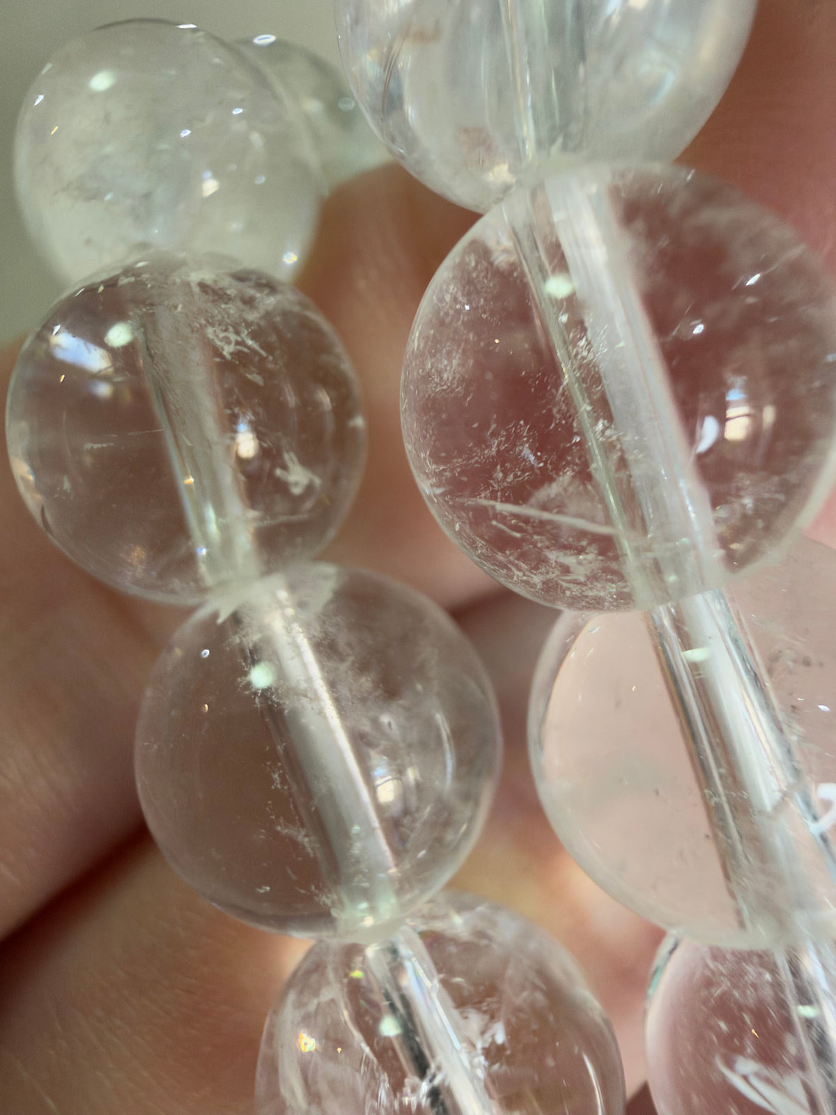 10mm Clear Quartz Bracelet