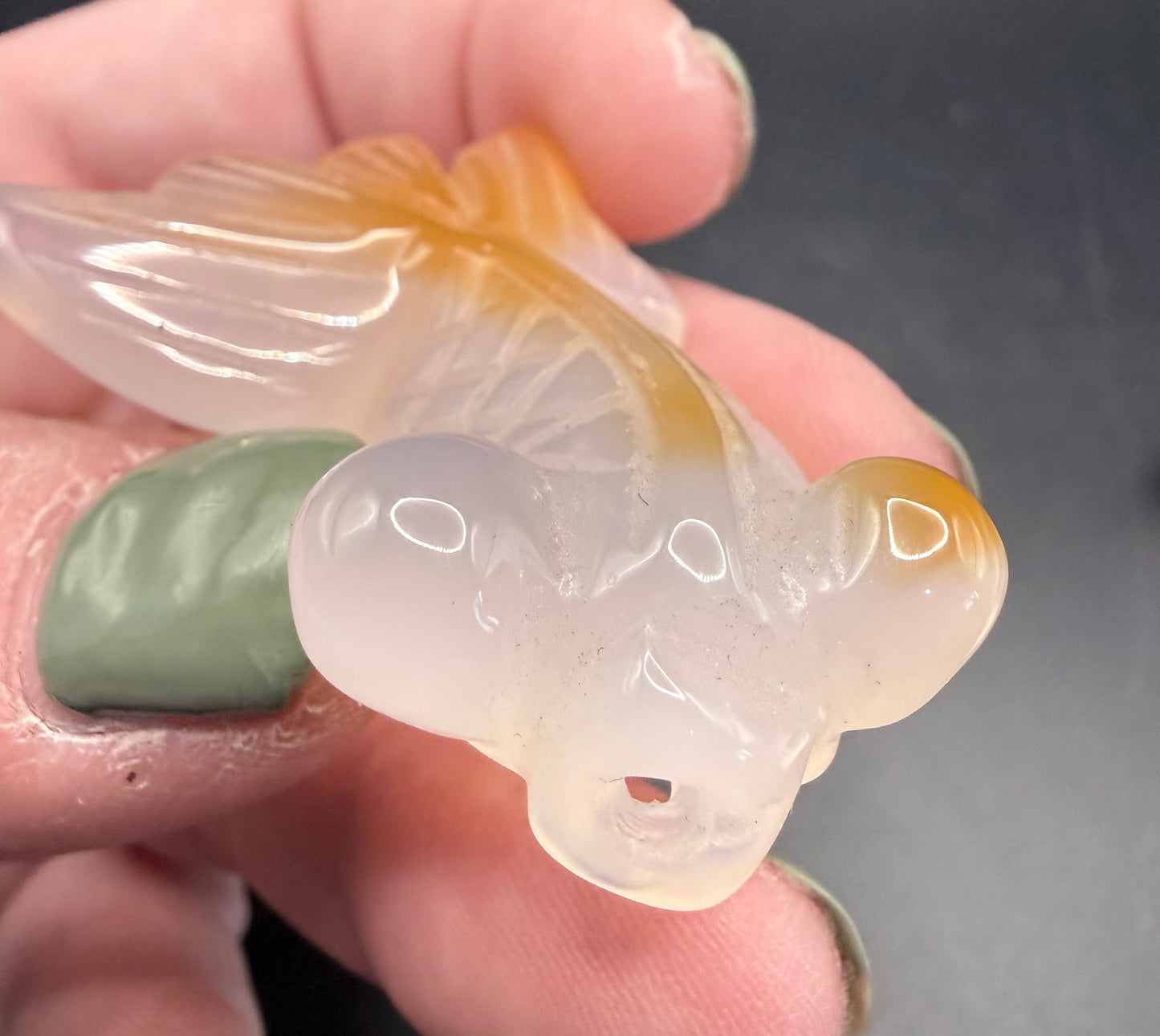 Carnelian Goldfish 4.5cm